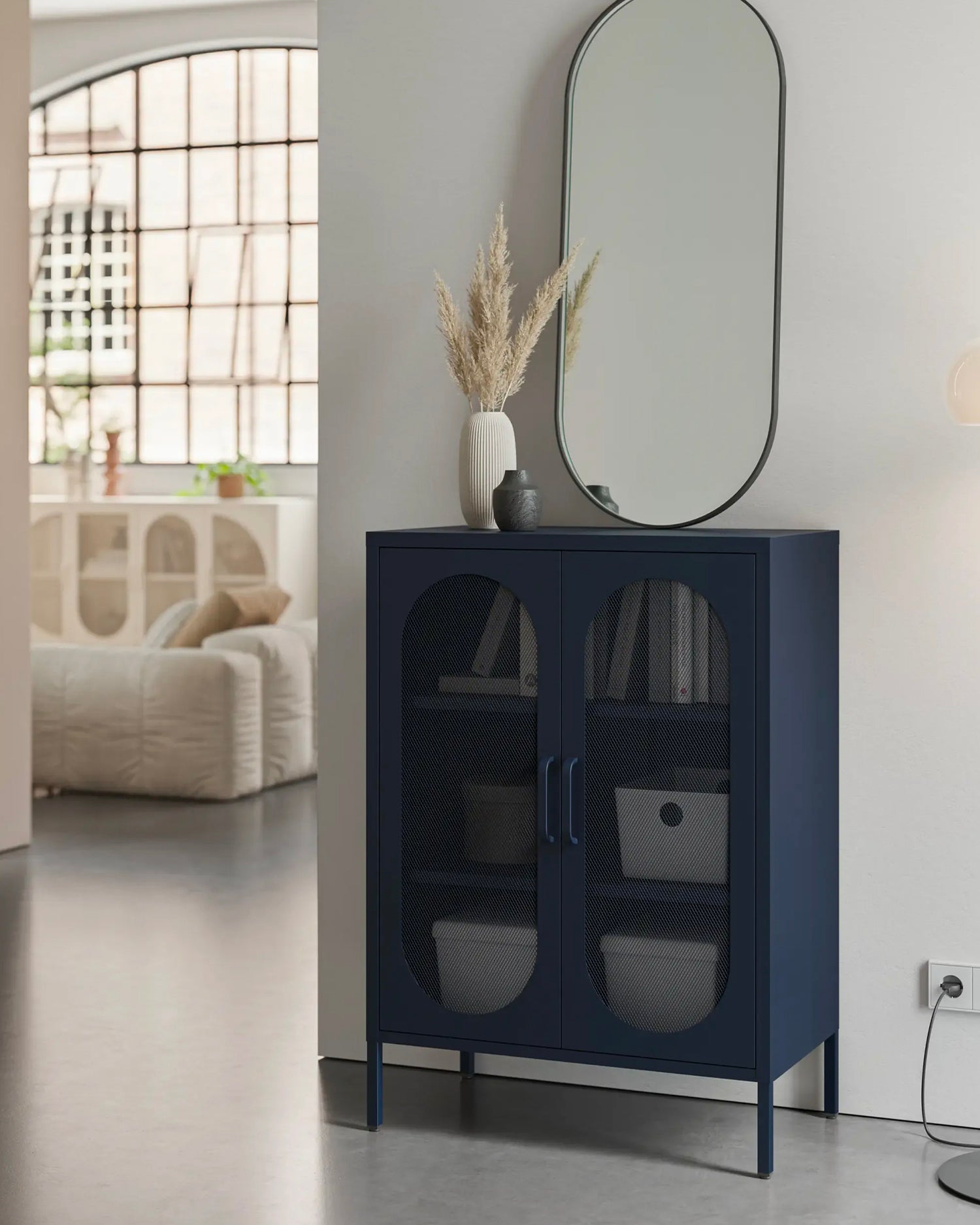 Credenza in metallo Diora
