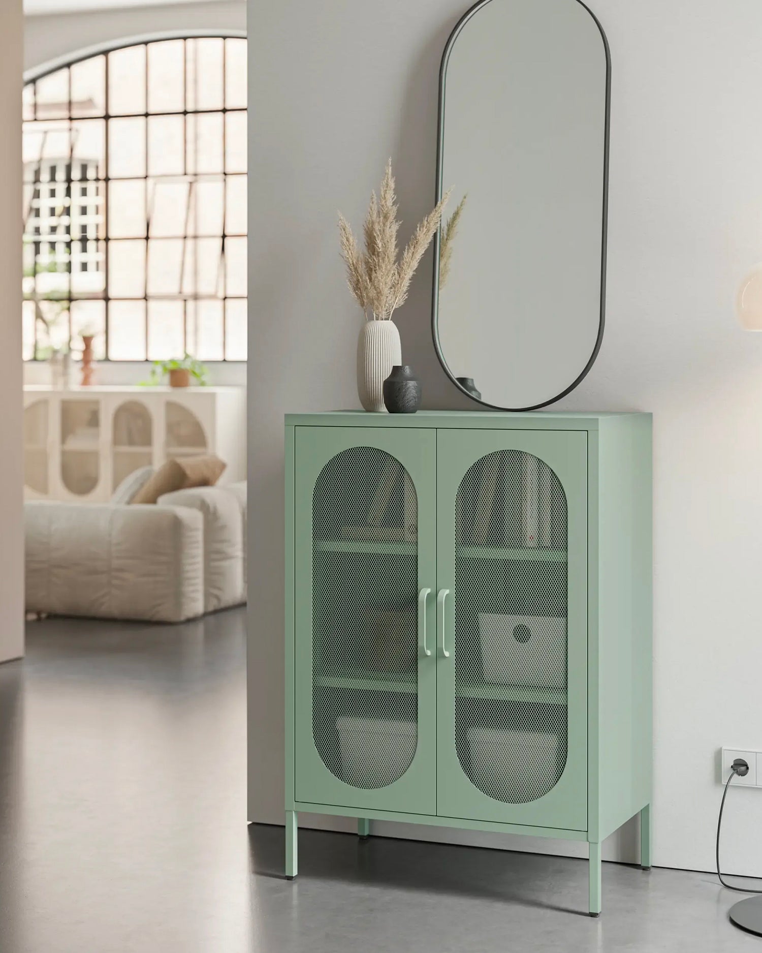 Credenza in metallo Diora