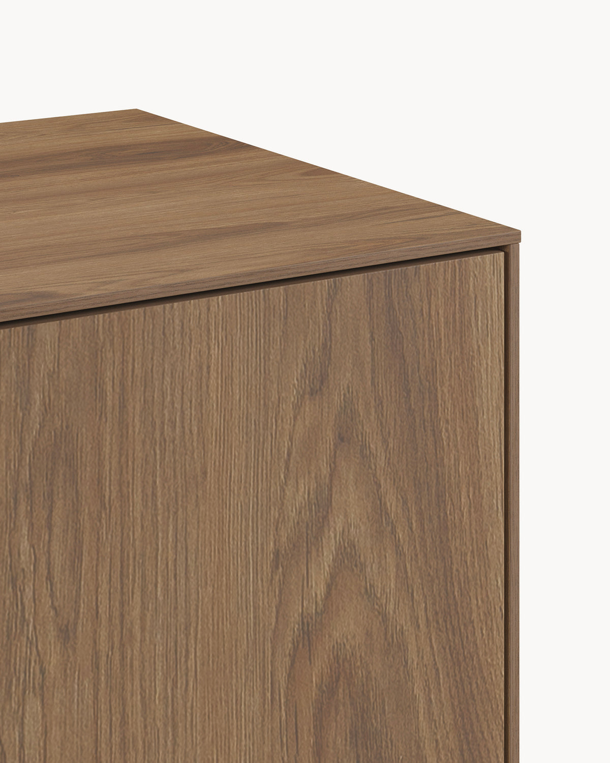 Mobiletto effetto legno Amira - Legno/Metallo