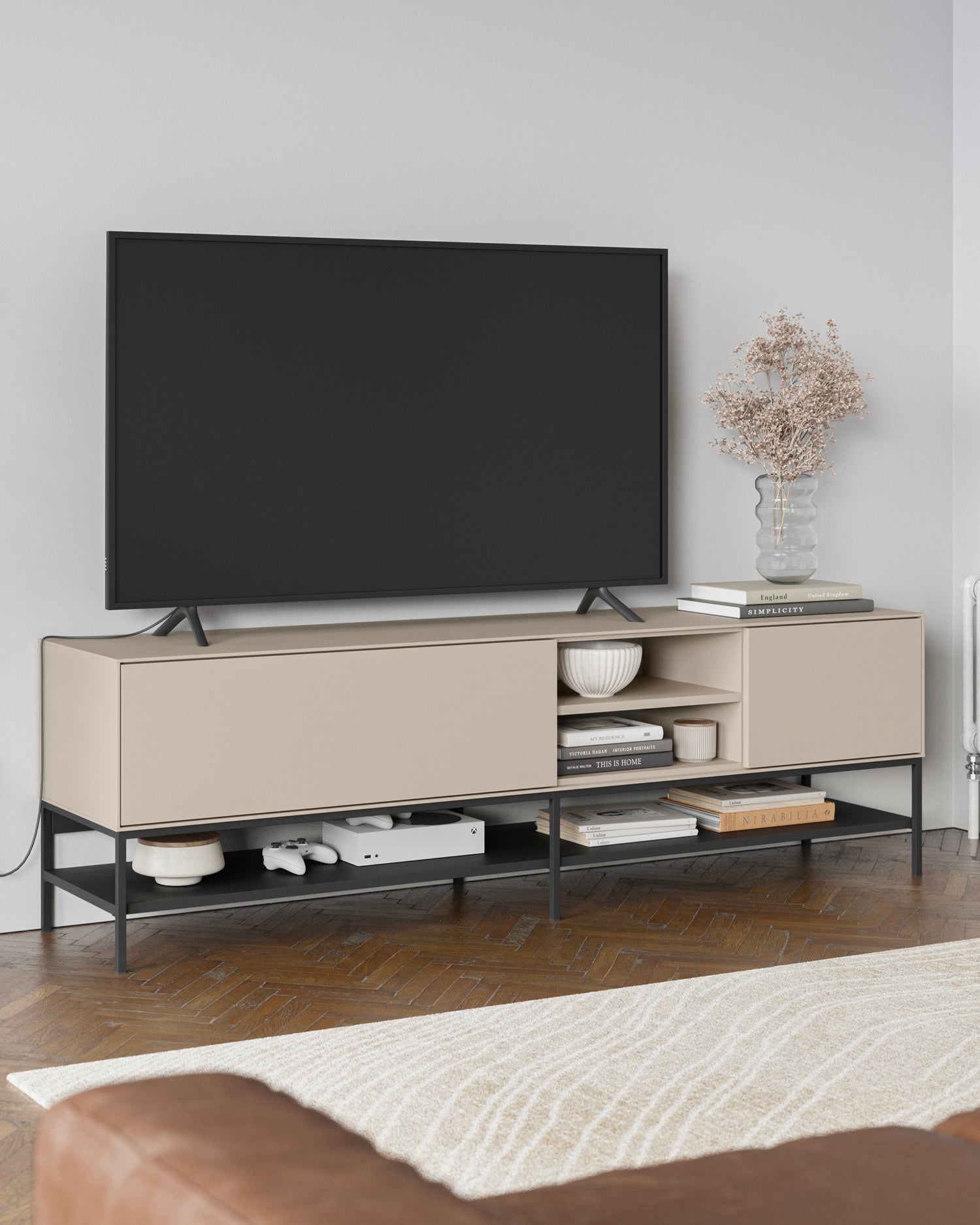 Mobile tv Amira - Mdf/Metallo
