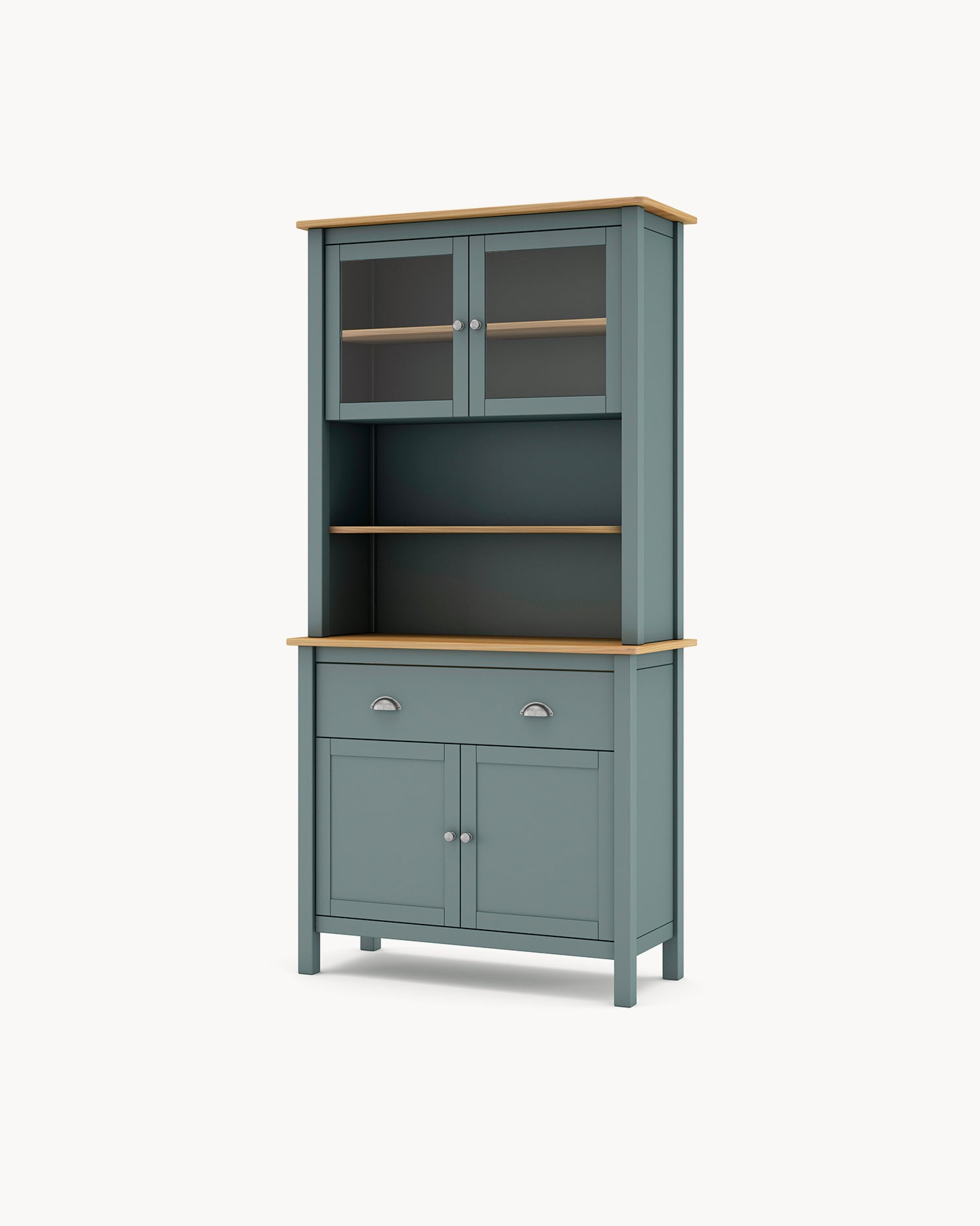 Credenza buffet in legno Misti - Legno/Vetro