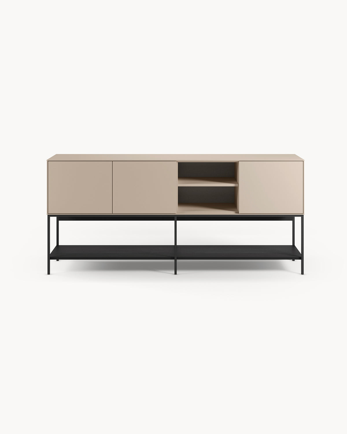 Credenza Amira - Legno/Metallo
