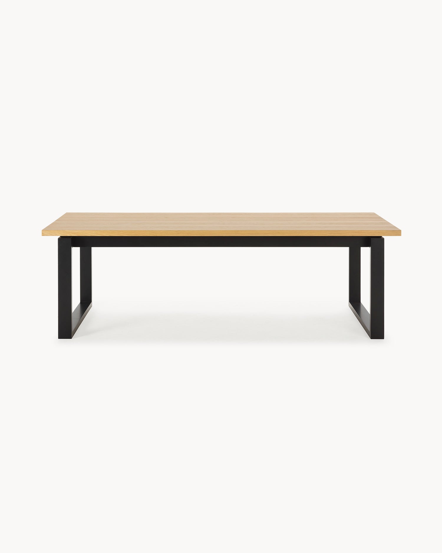 Tavolo da pranzo con piano effetto legno Rina