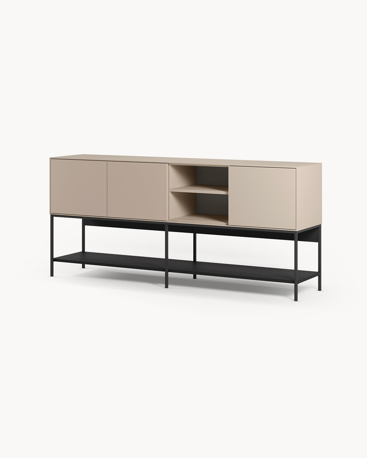Credenza Amira - Legno/Metallo