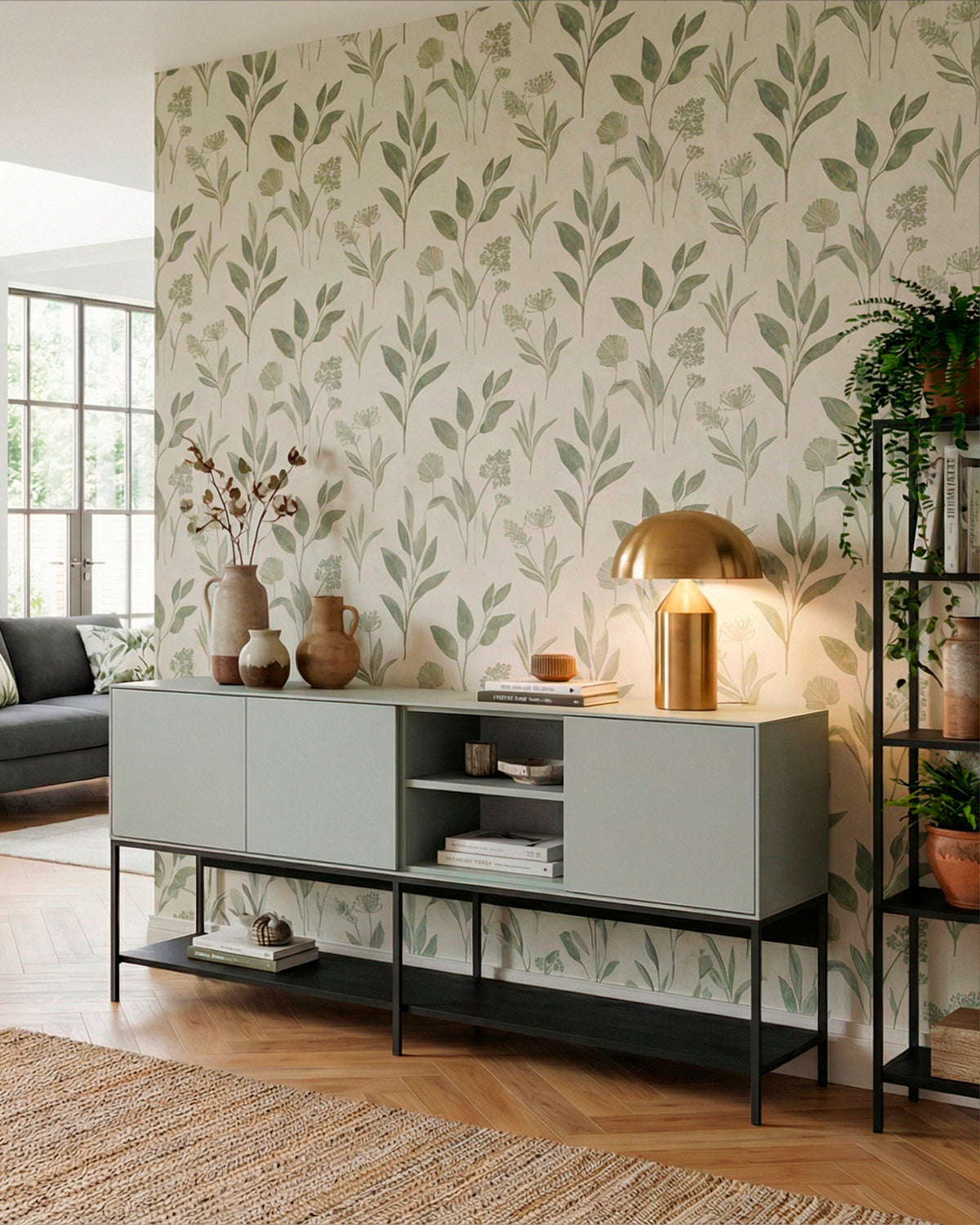 Credenza Amira - Legno/Metallo