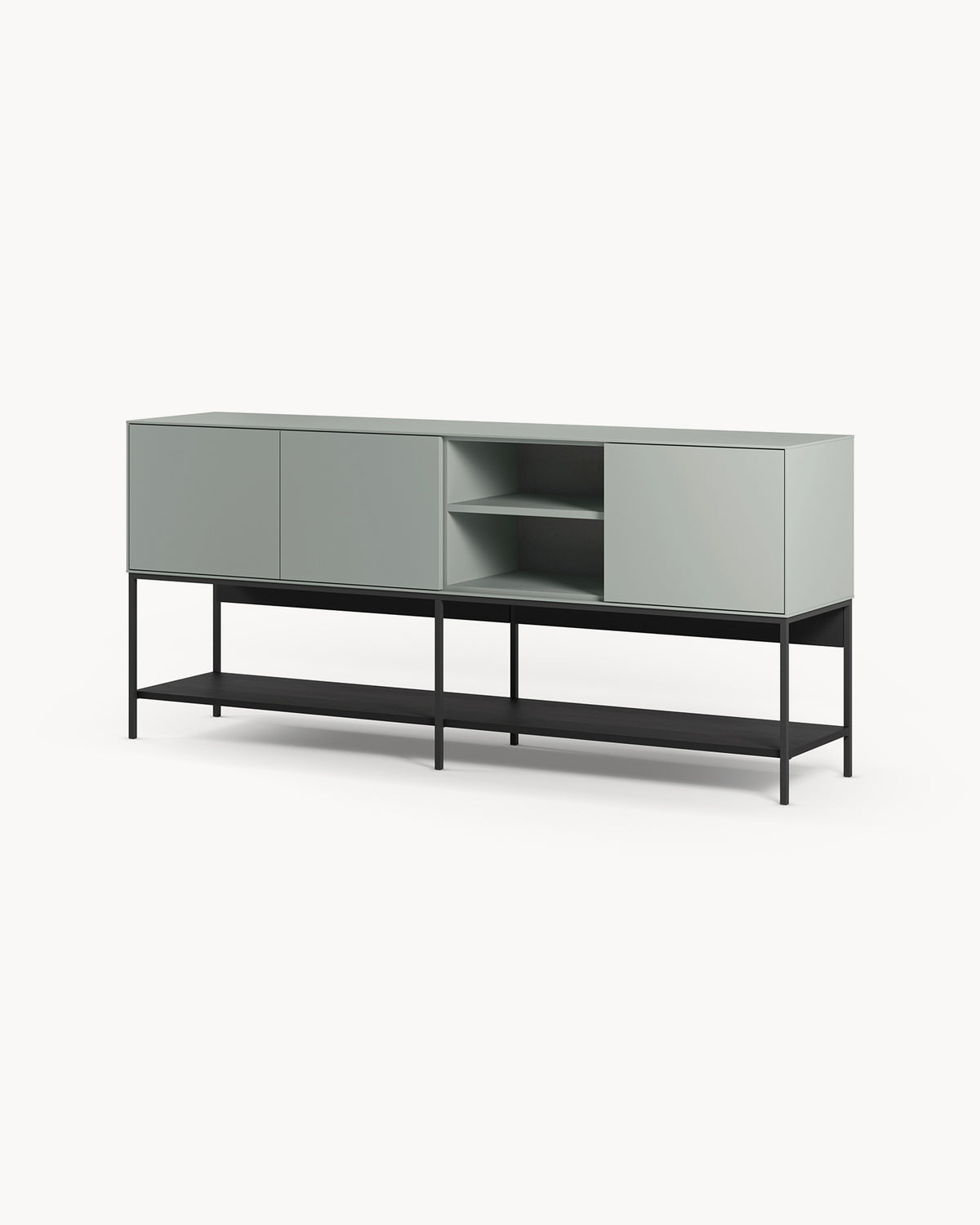 Credenza Amira - Legno/Metallo