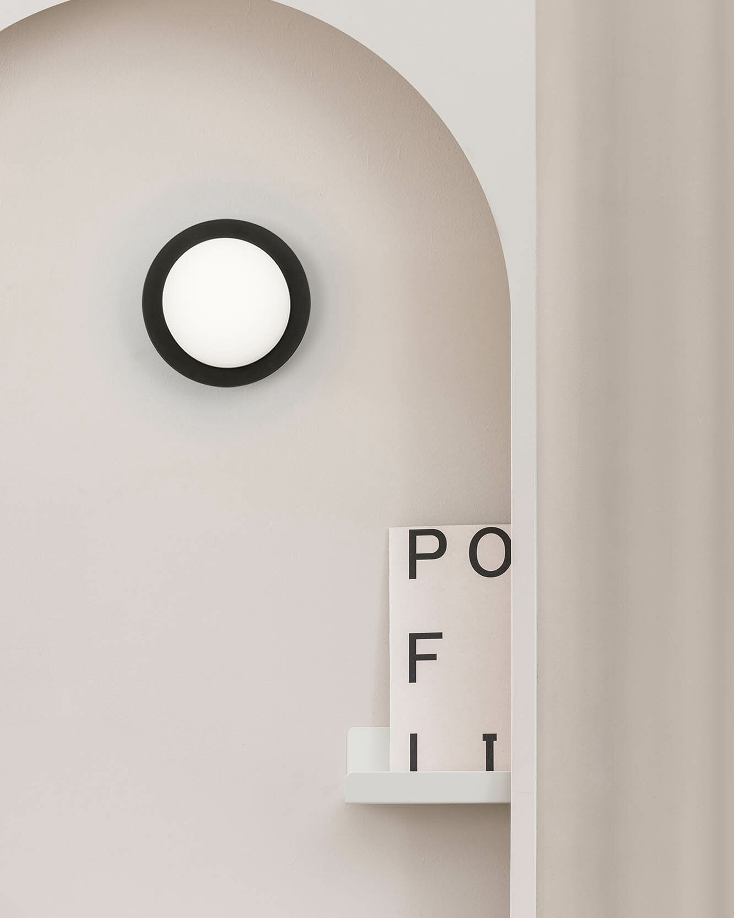 Lampada da soffitto/parete May