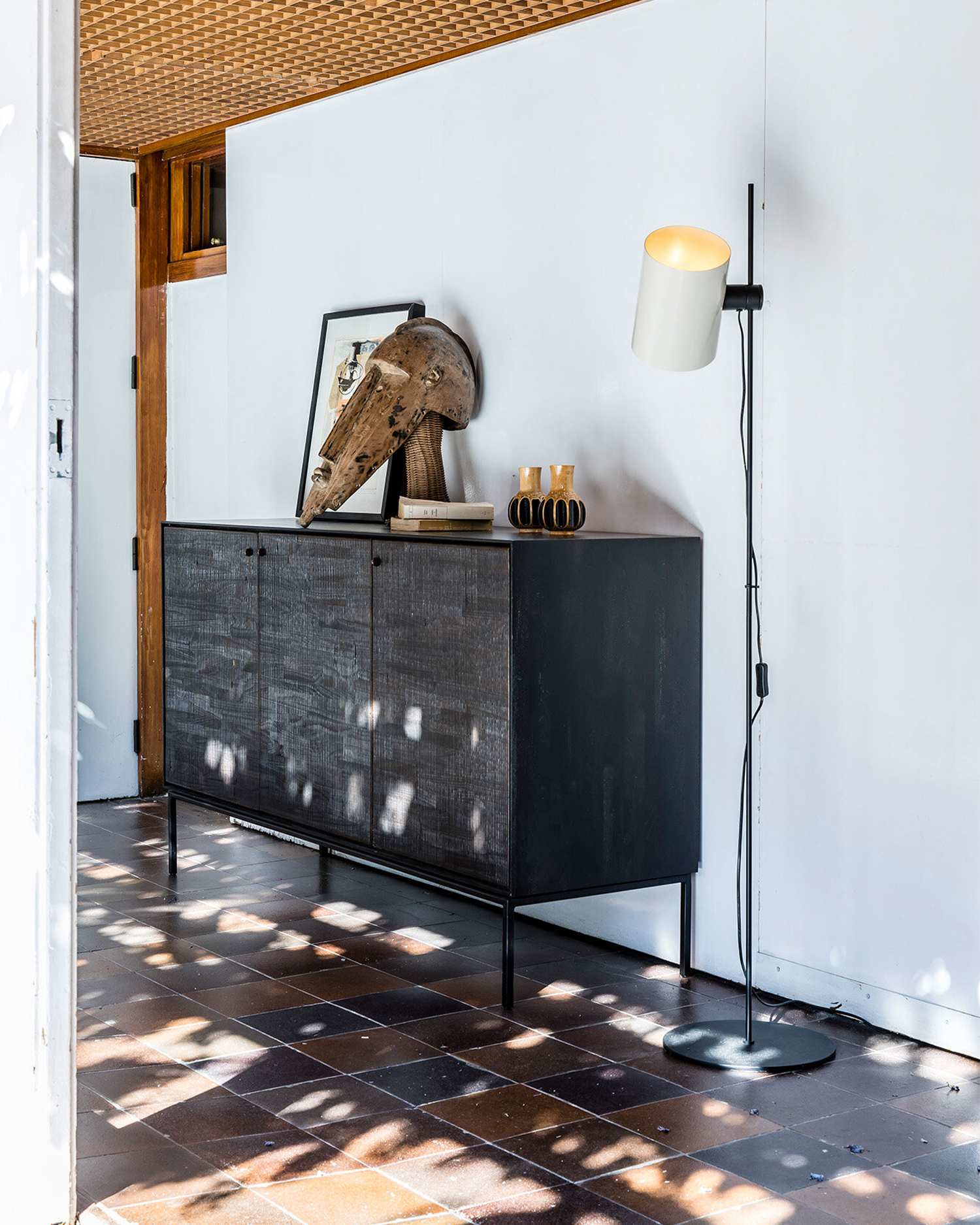 Lampada da terra Guadalupe