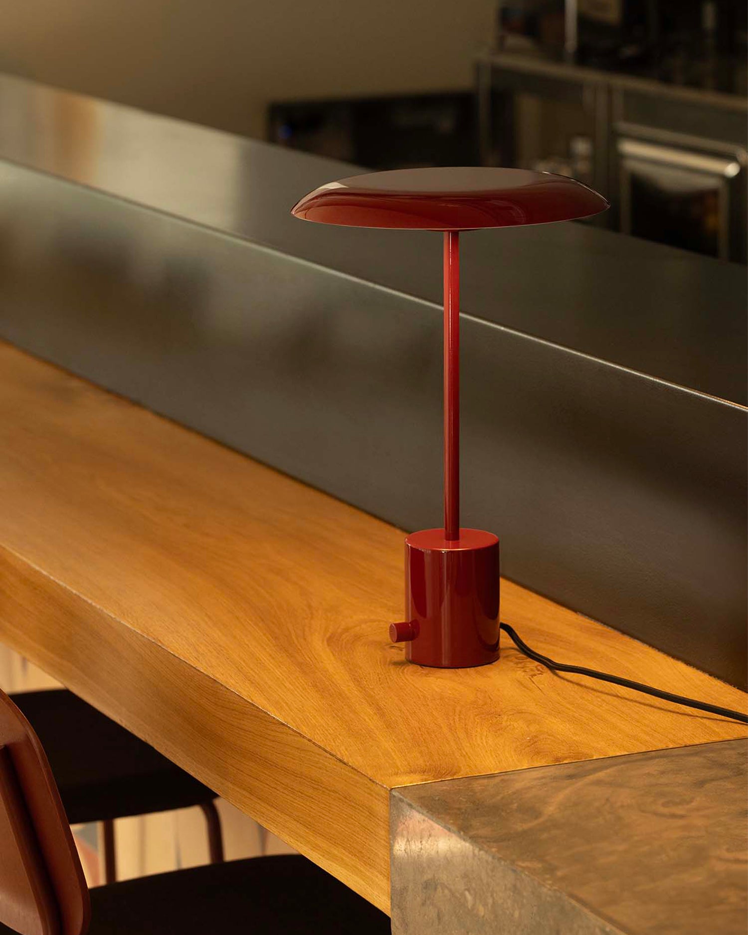 Lampada da tavolo Hoshi, burgundy