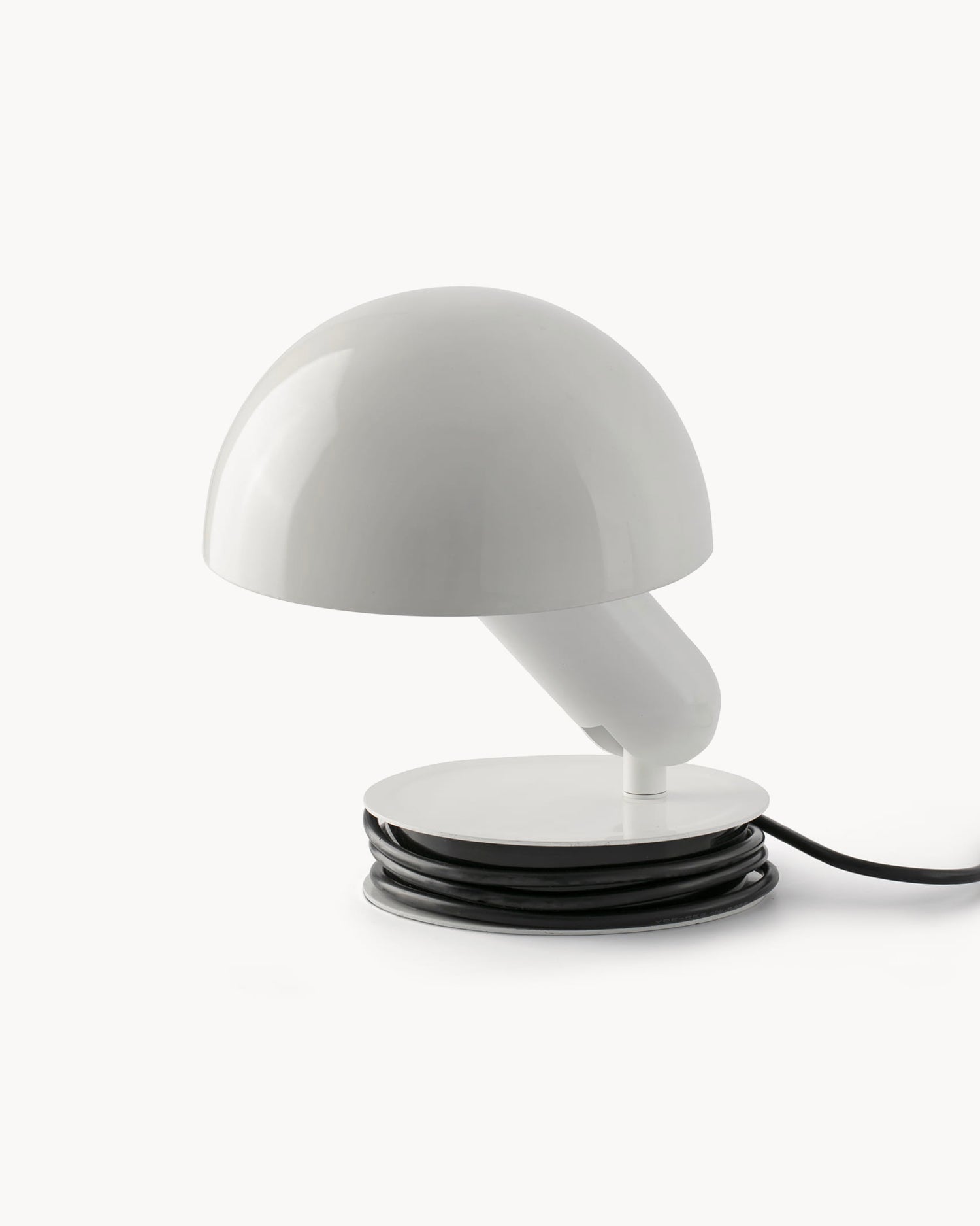 Lampada da tavolo Bela, bianca