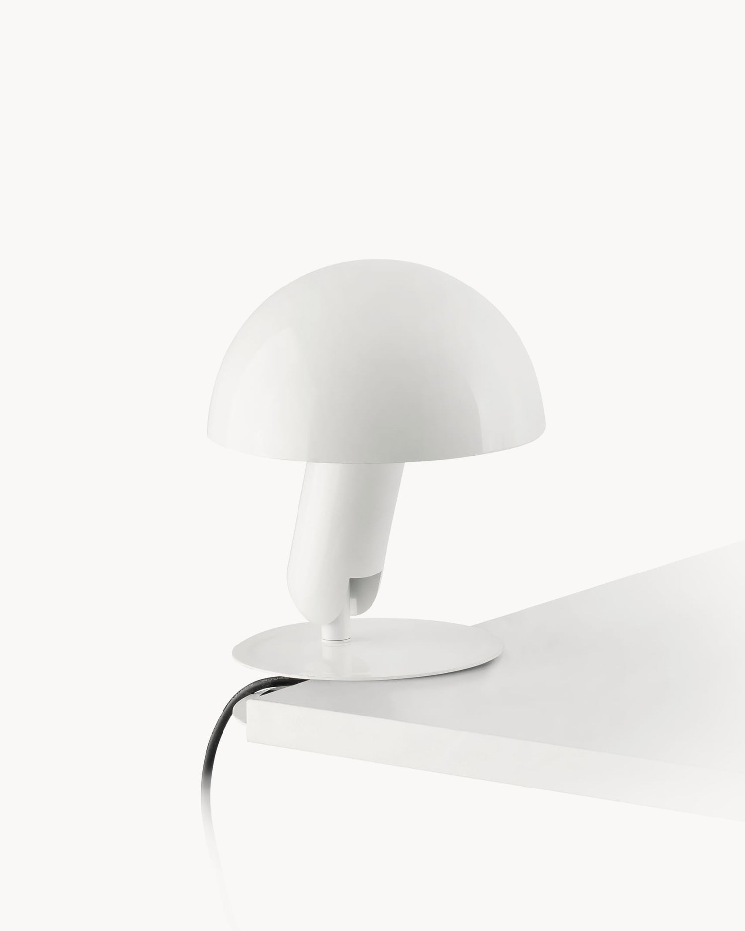 Lampada da tavolo Bela, bianca