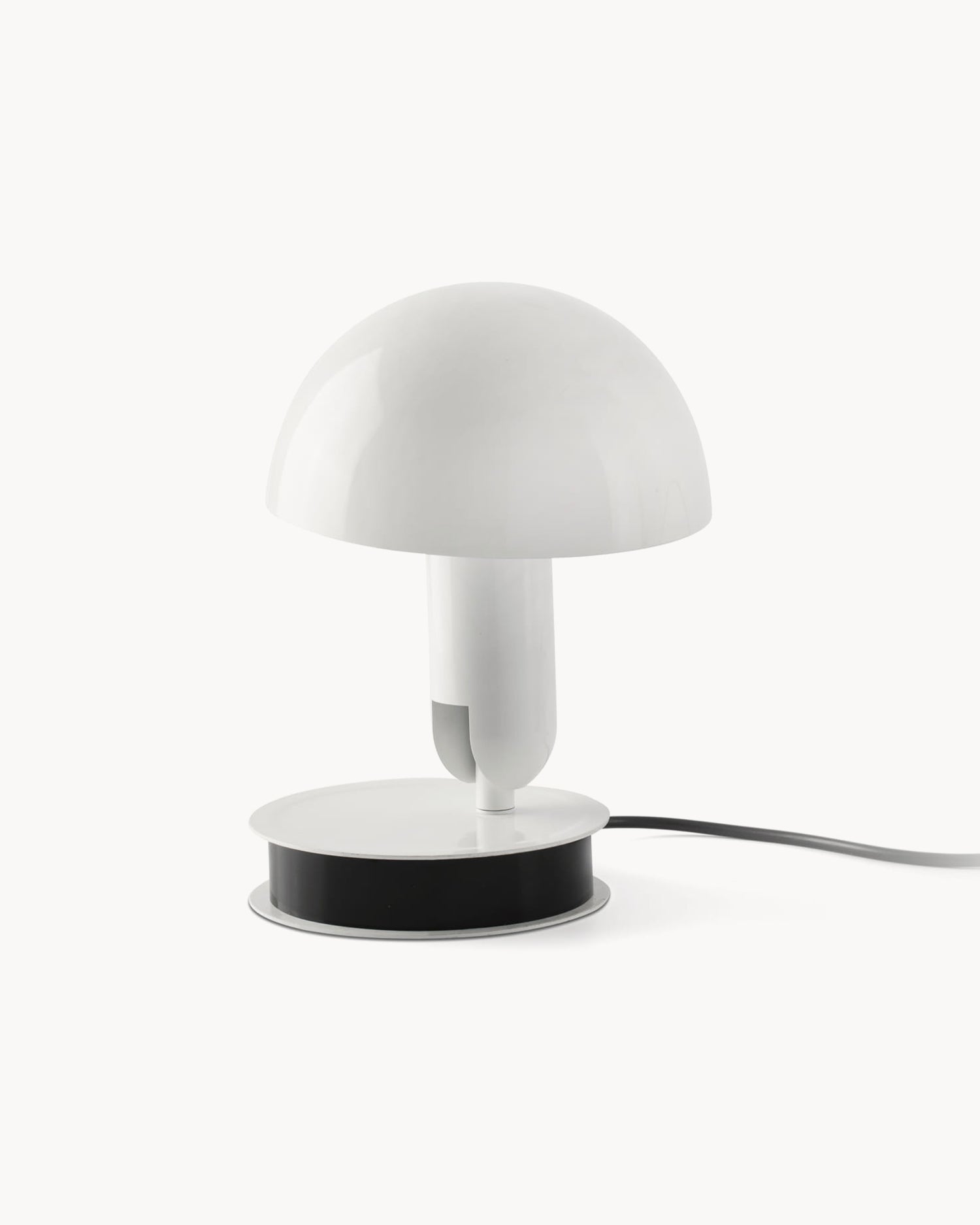 Lampada da tavolo Bela, bianca