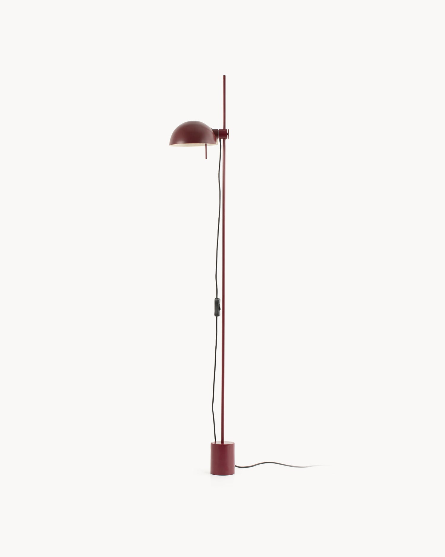 Lampada da terra in acciaio Matilda