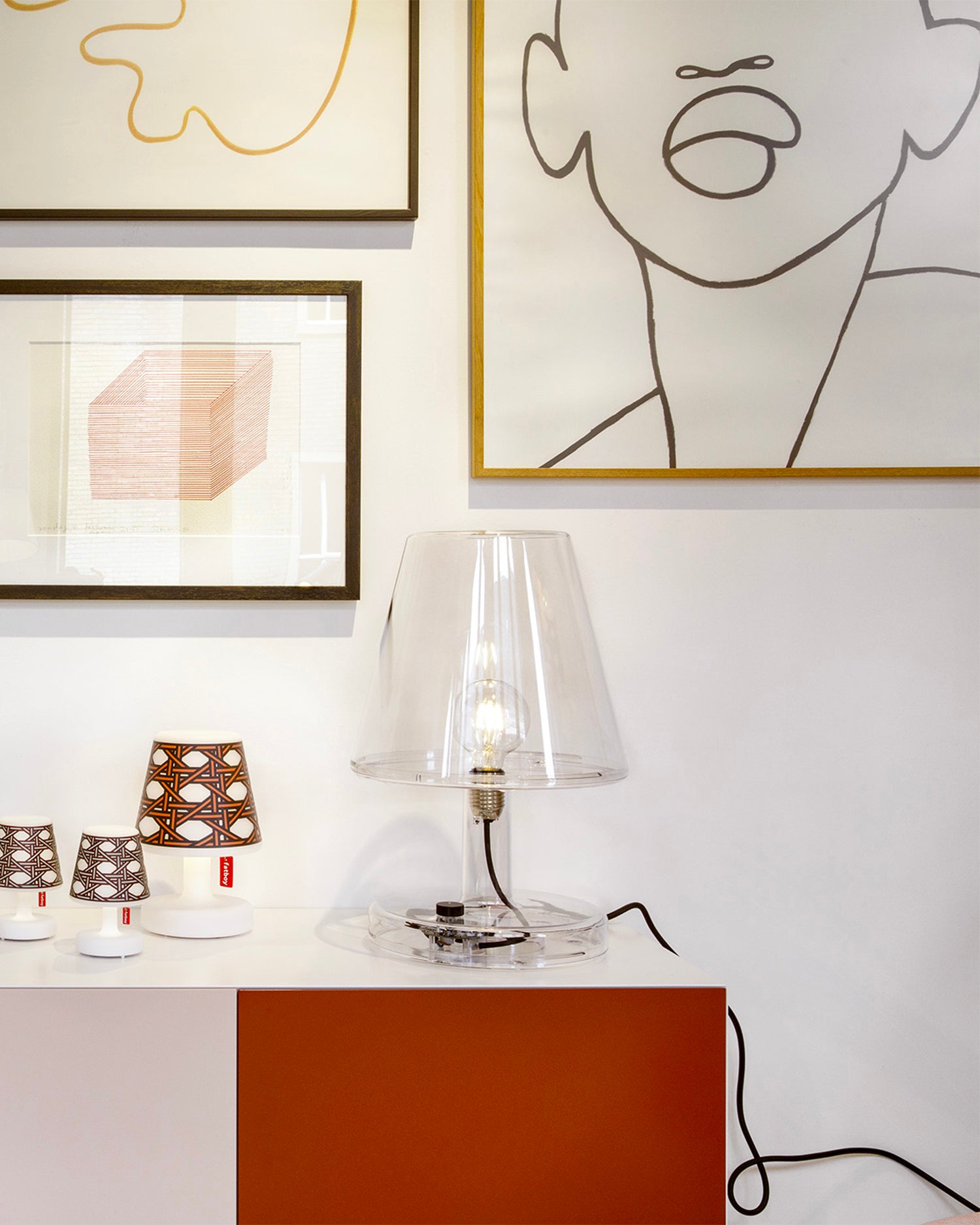 Lampada da tavolo Trans-Parents