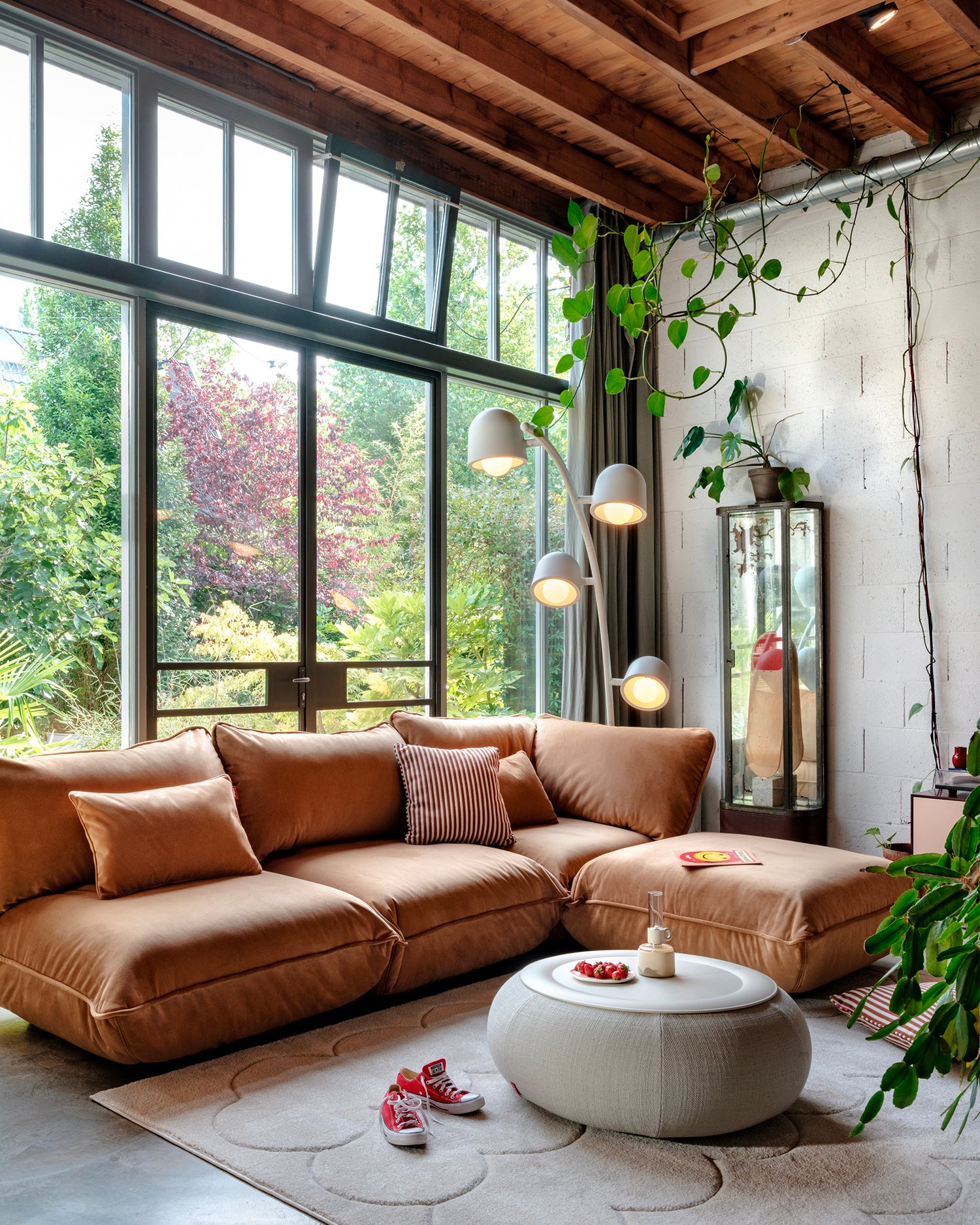 Lampada da terra ad arco Big Lebow