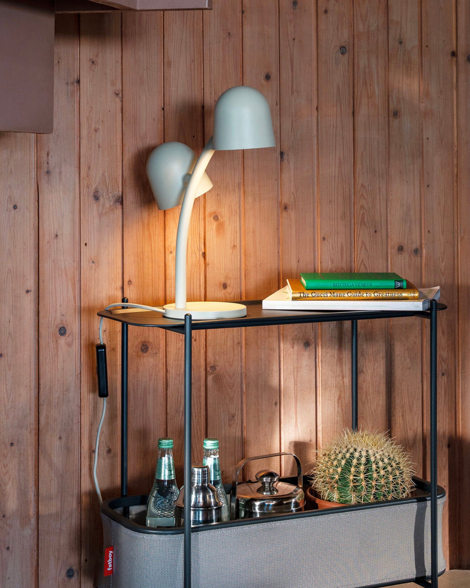 Lampada da tavolo in alluminio Little Lebow