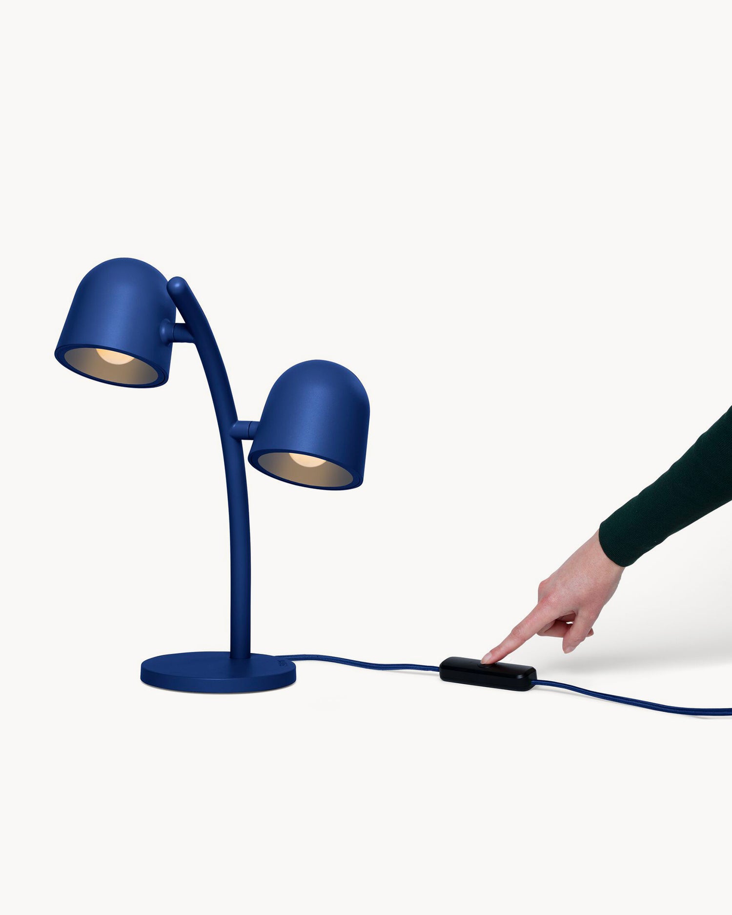 Lampada da tavolo in alluminio Little Lebow