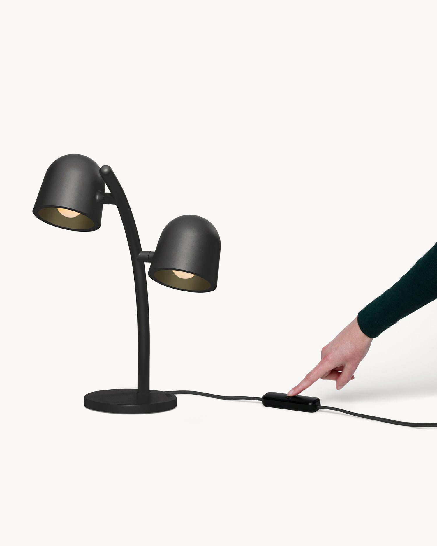 Lampada da tavolo in alluminio Little Lebow