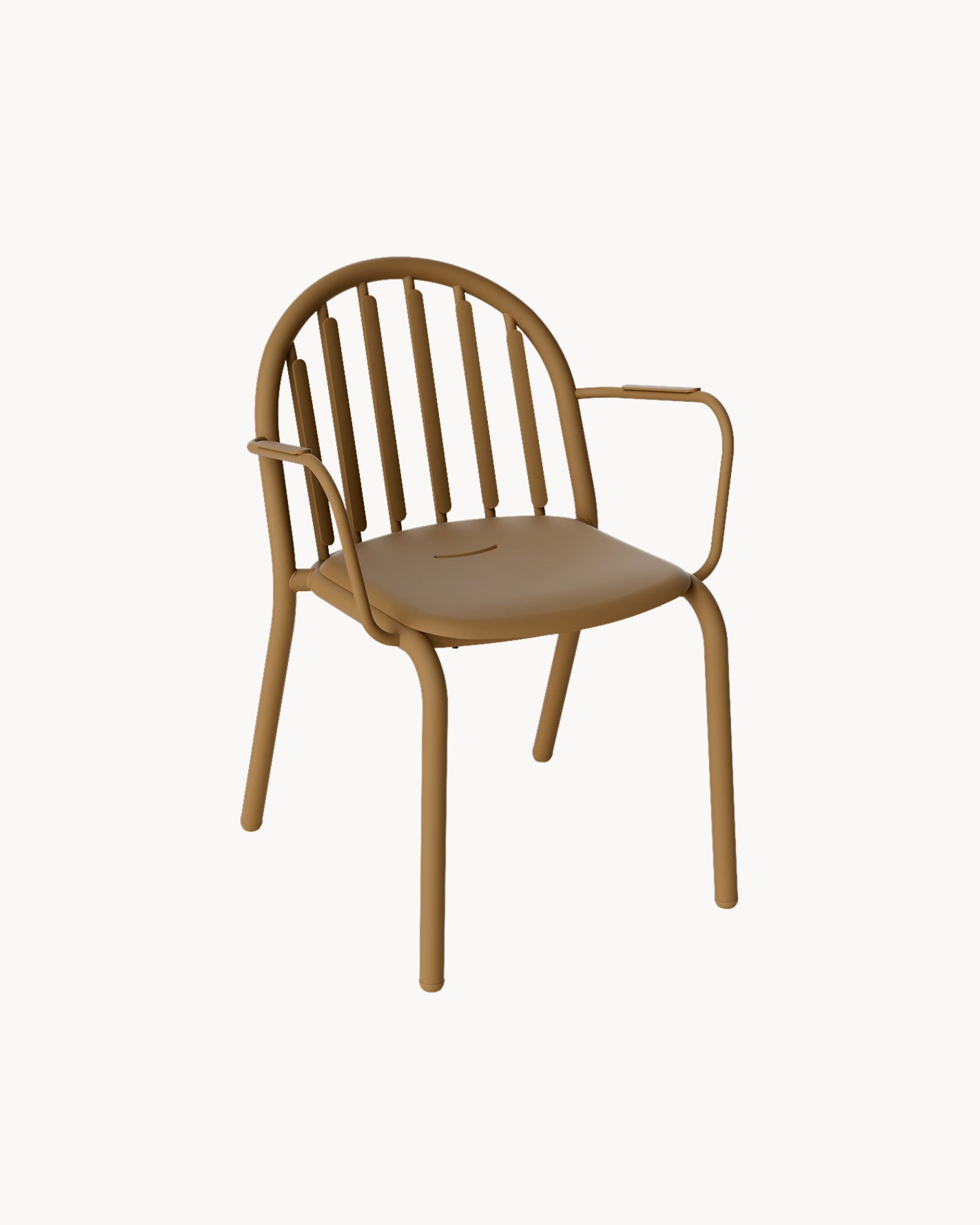 Set 2 sedie con braccioli in alluminio da esterno Fred's