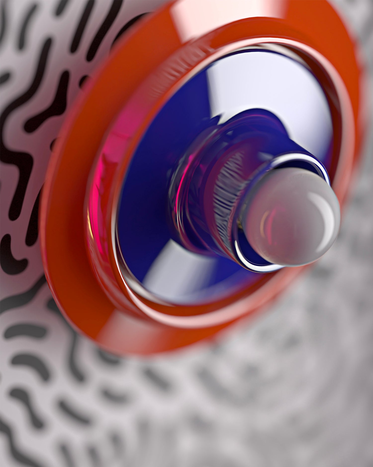 Lampada da parete in ceramica Voilà