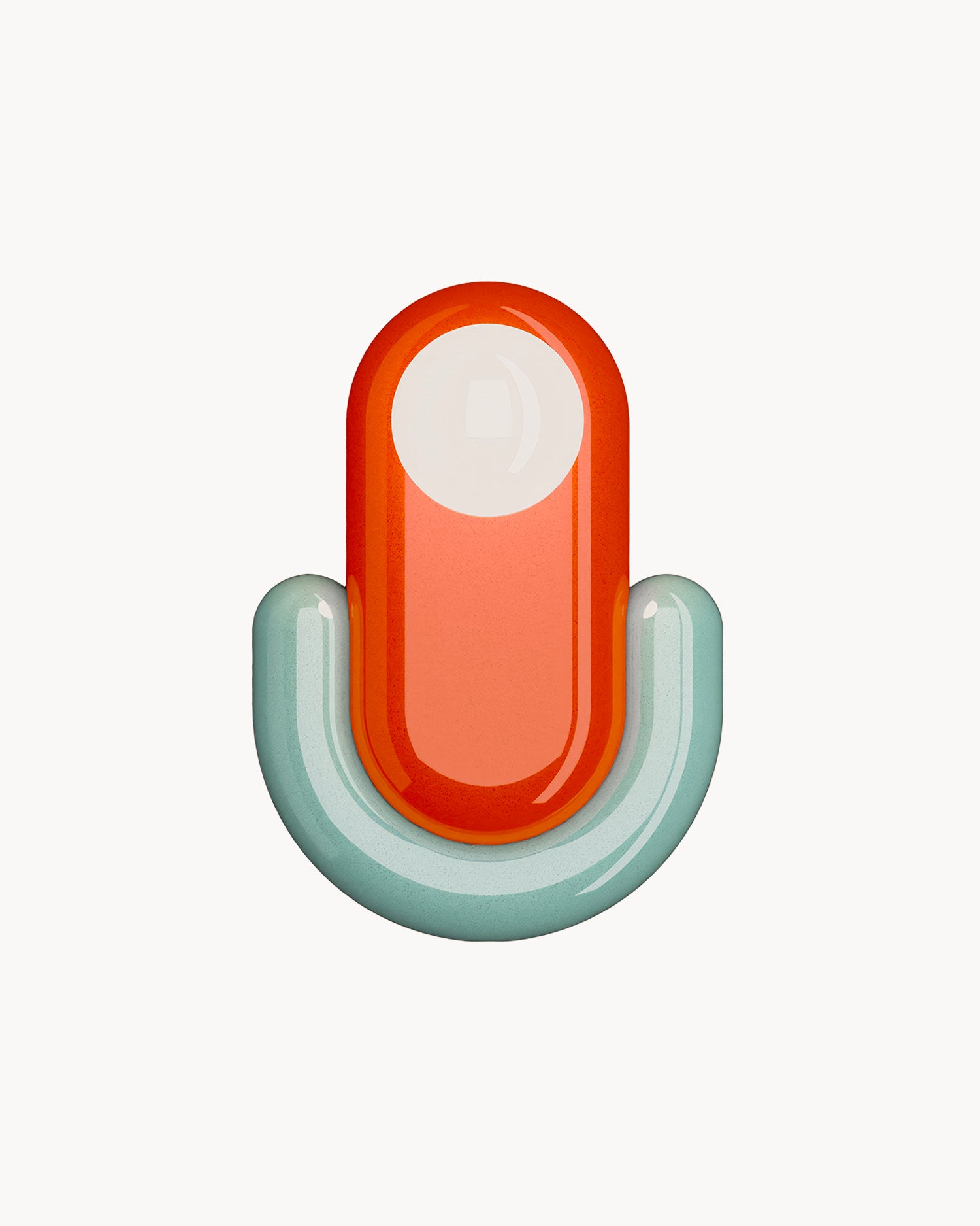 Lampada da parete in ceramica Ecleir