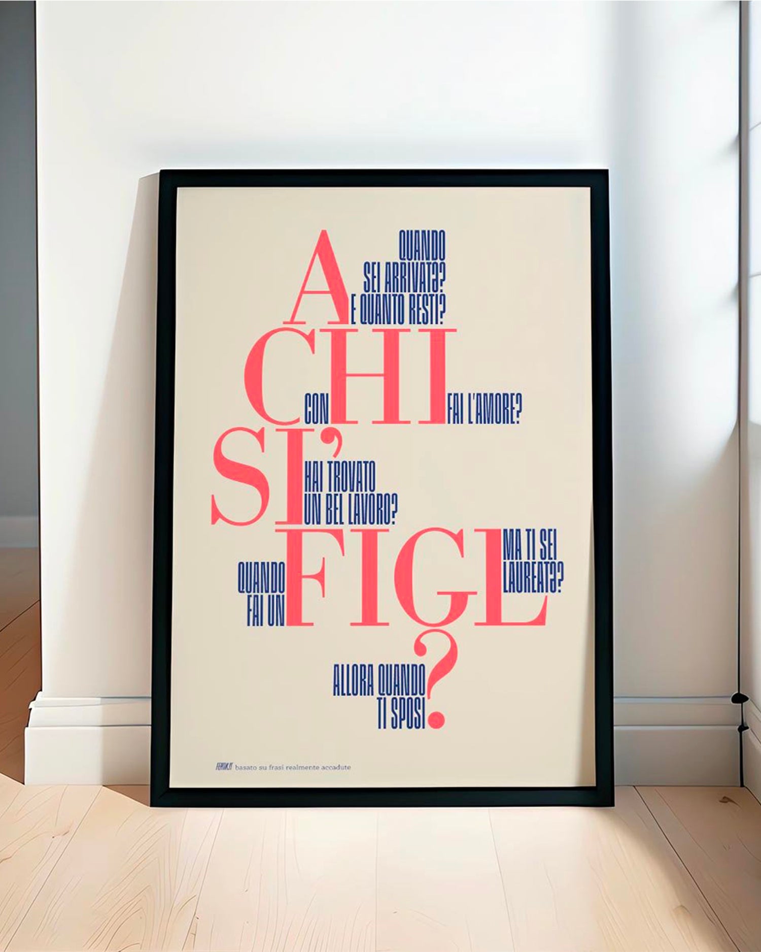 Poster A chi si figl?
