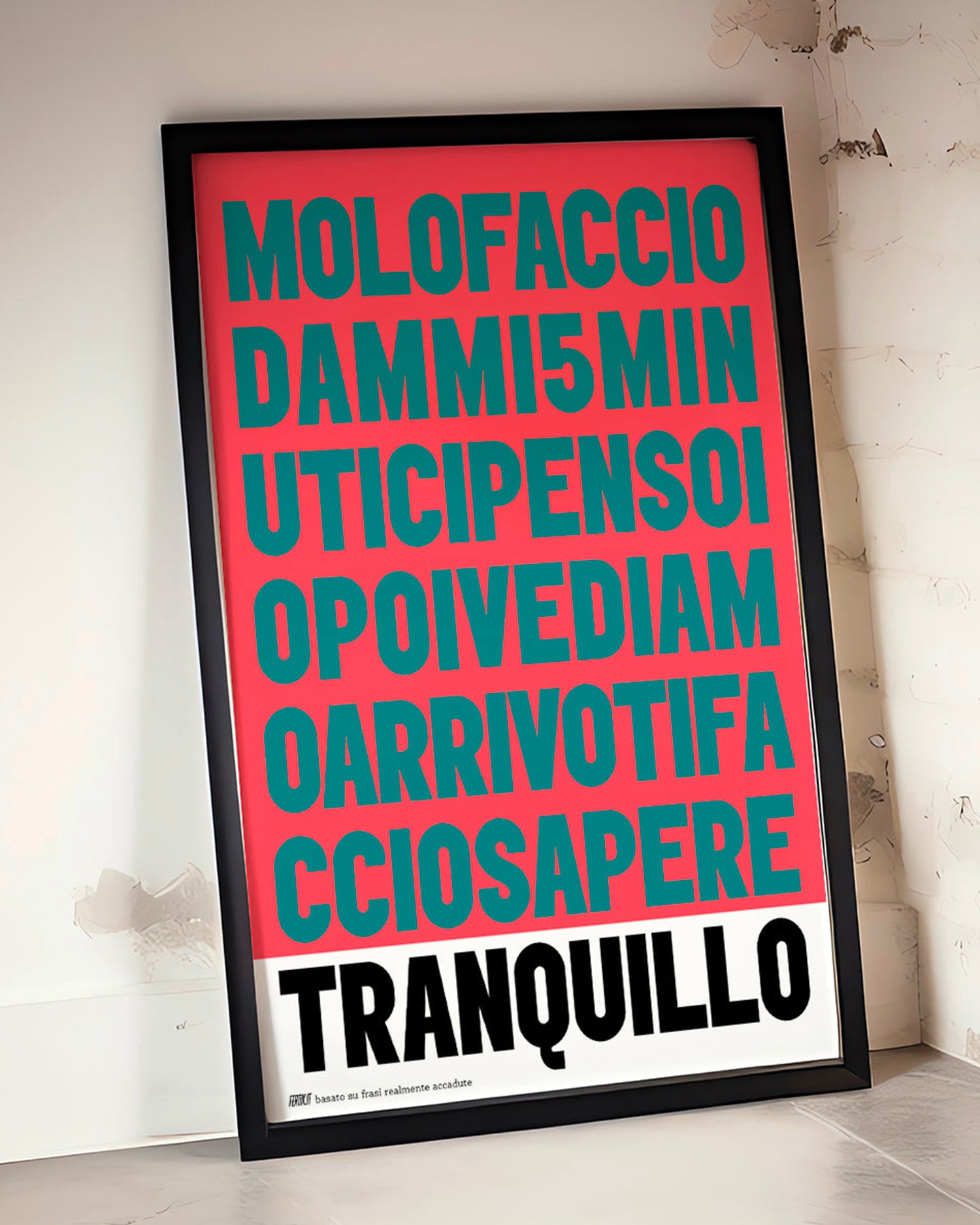 Poster Tranquillo