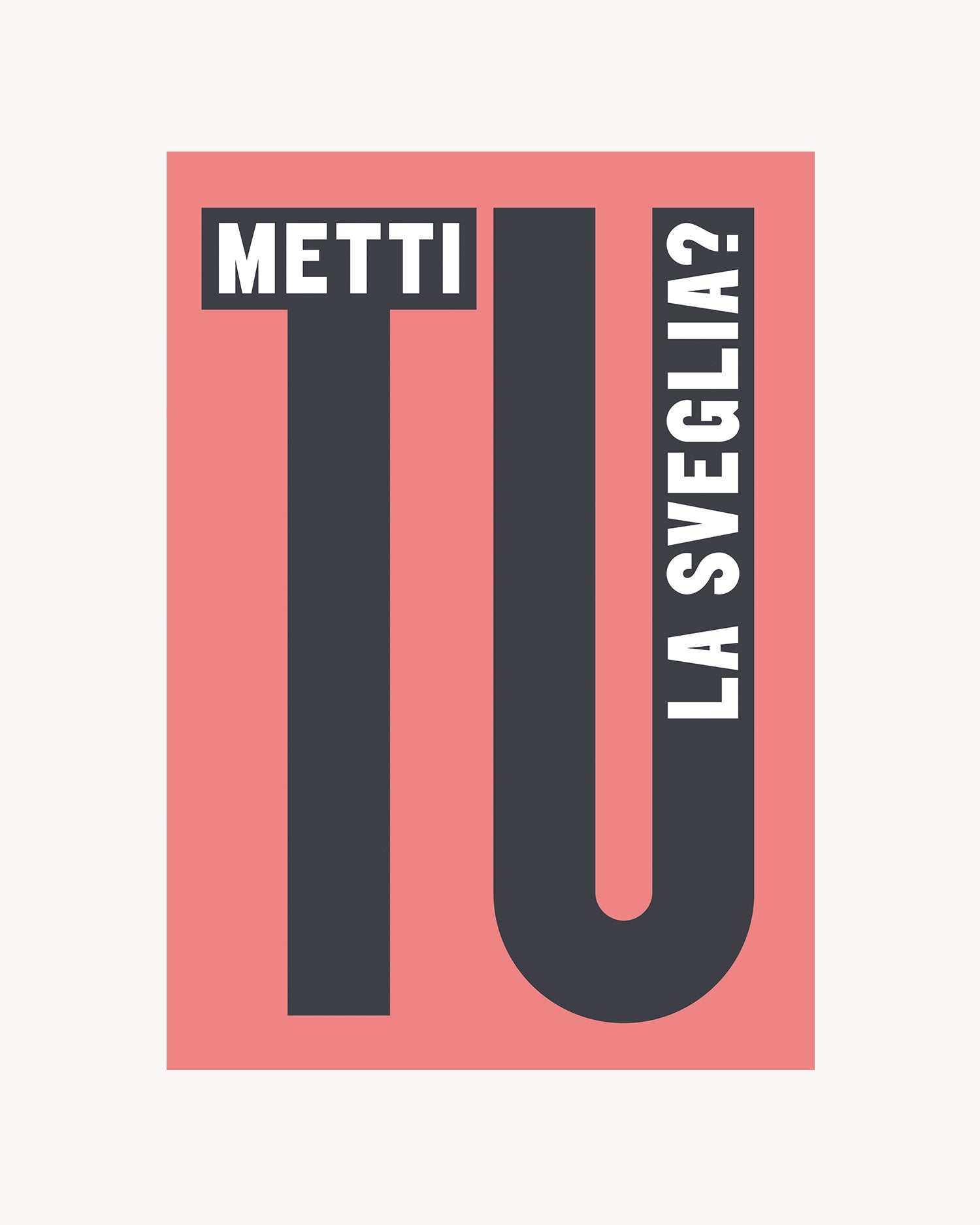 Poster Metti tu la sveglia?