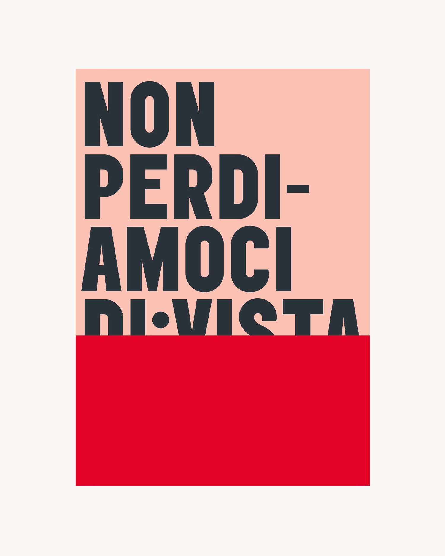 Poster Non perdiamoci di vista