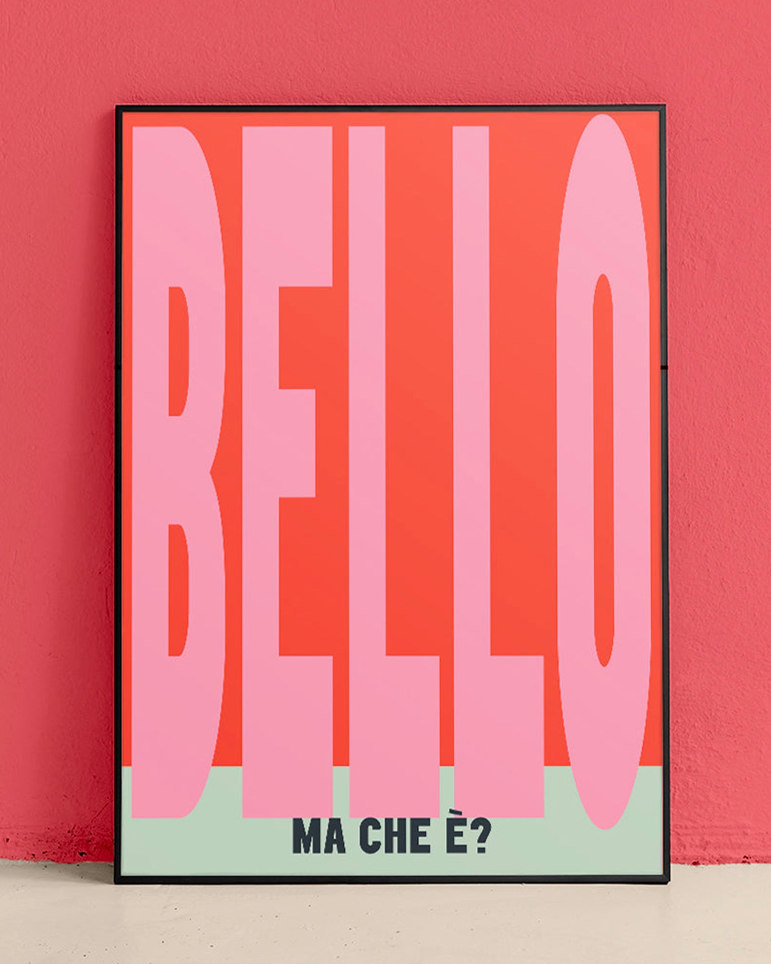 Poster Bello, ma che è?