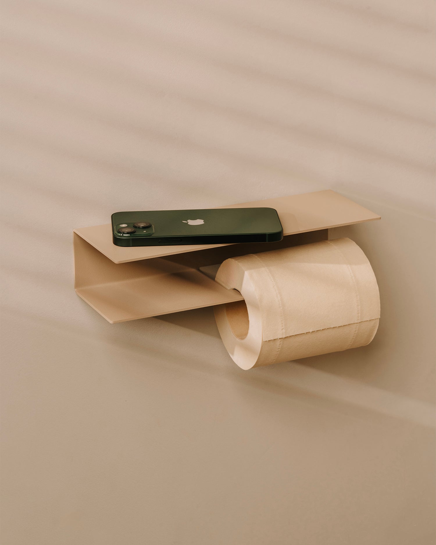 Portarotolo carta igienica in metallo Berno