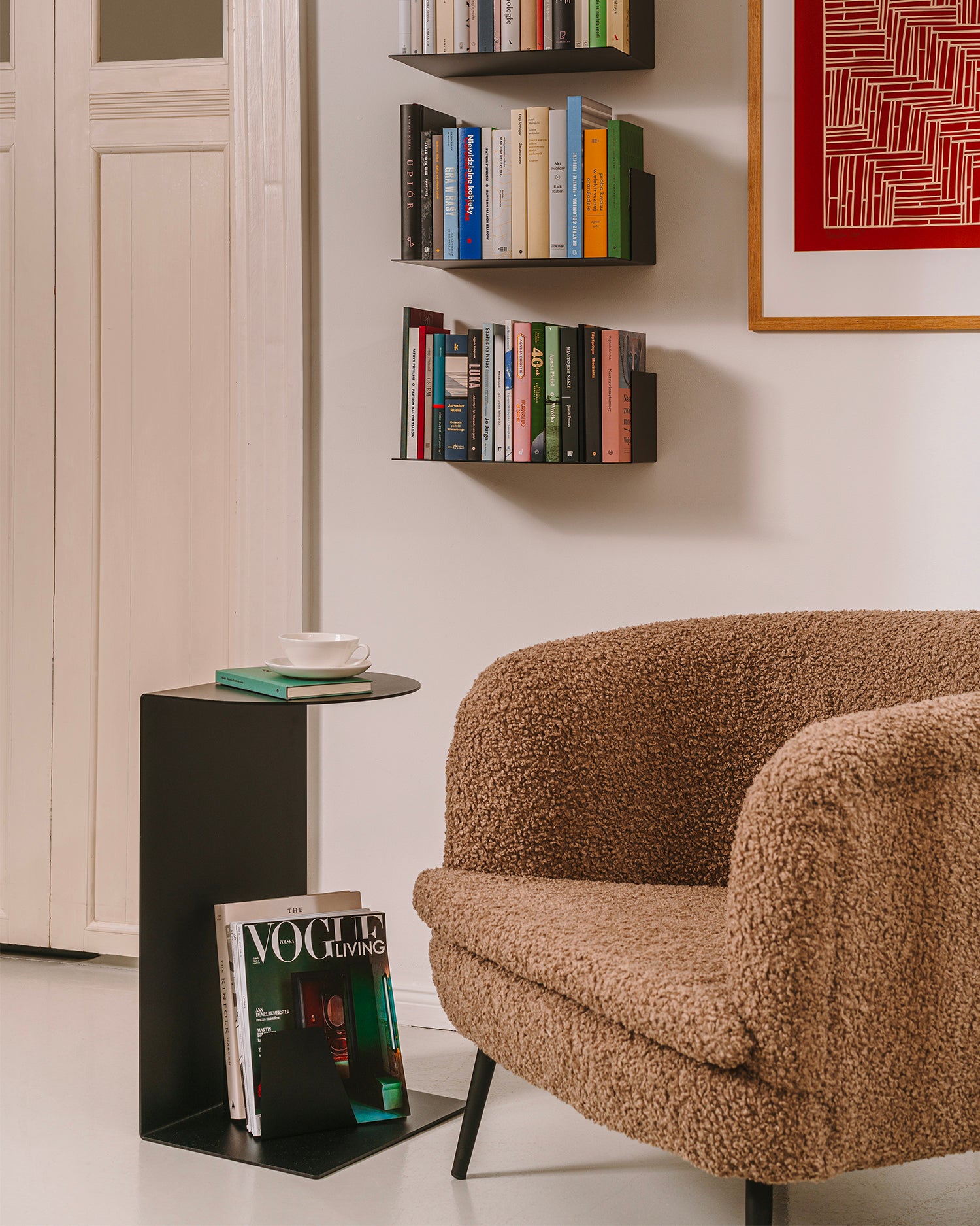 Mensola/reggilibri in metallo Lahti