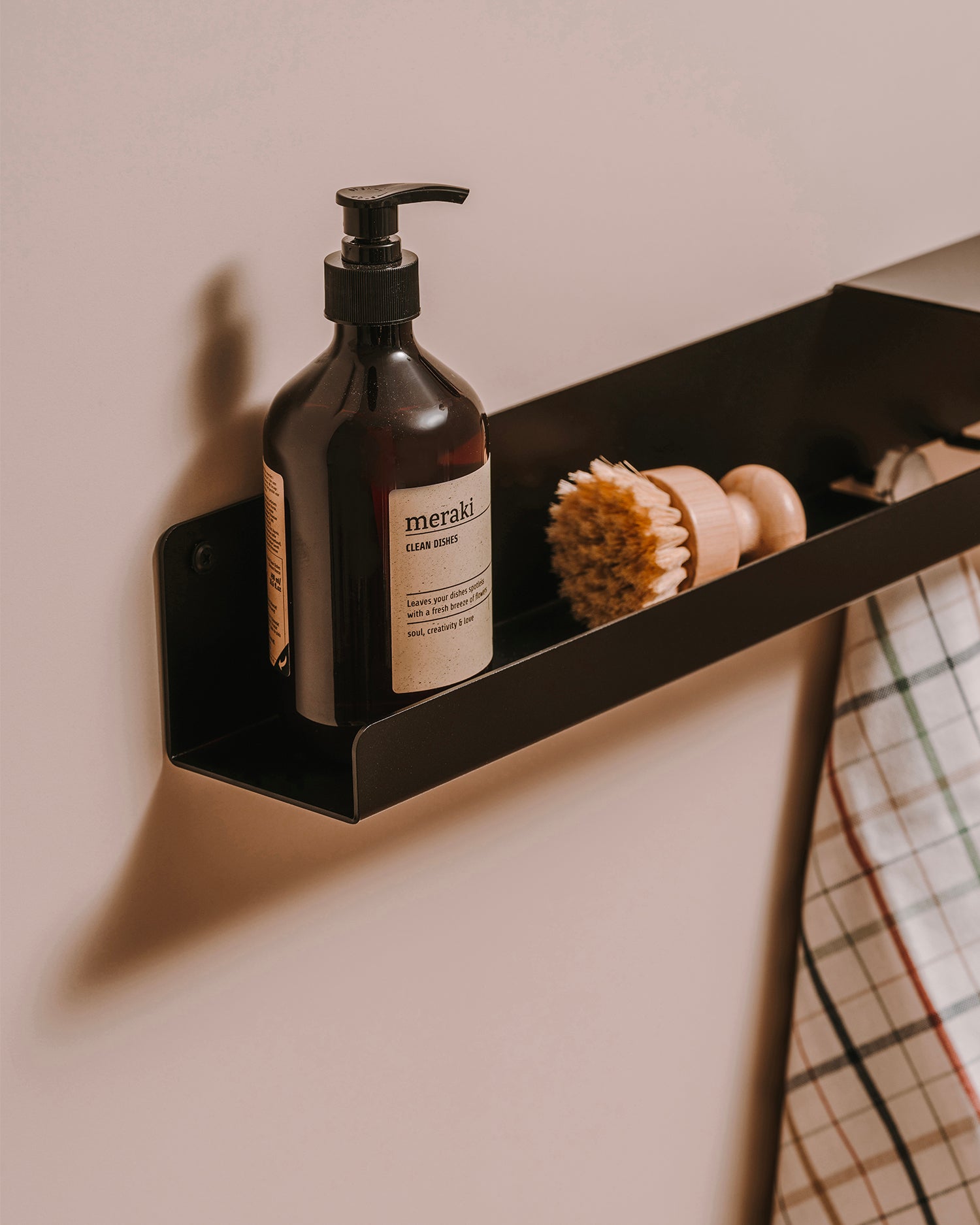 Mensola in metallo con ganci Nice