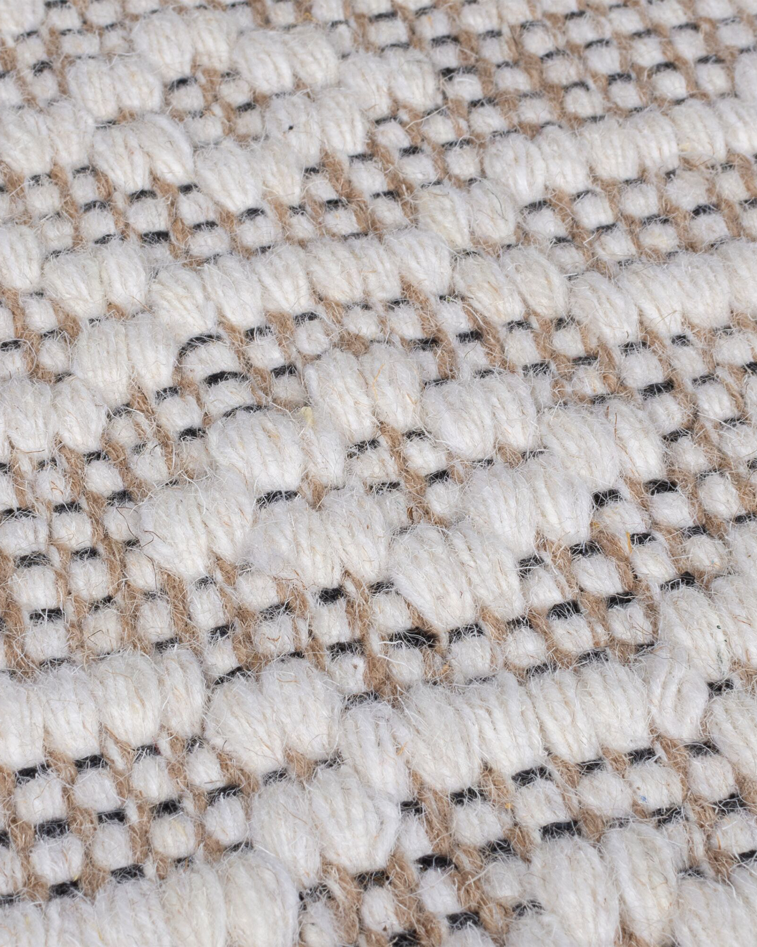 Tappeto in lana Dream, naturale