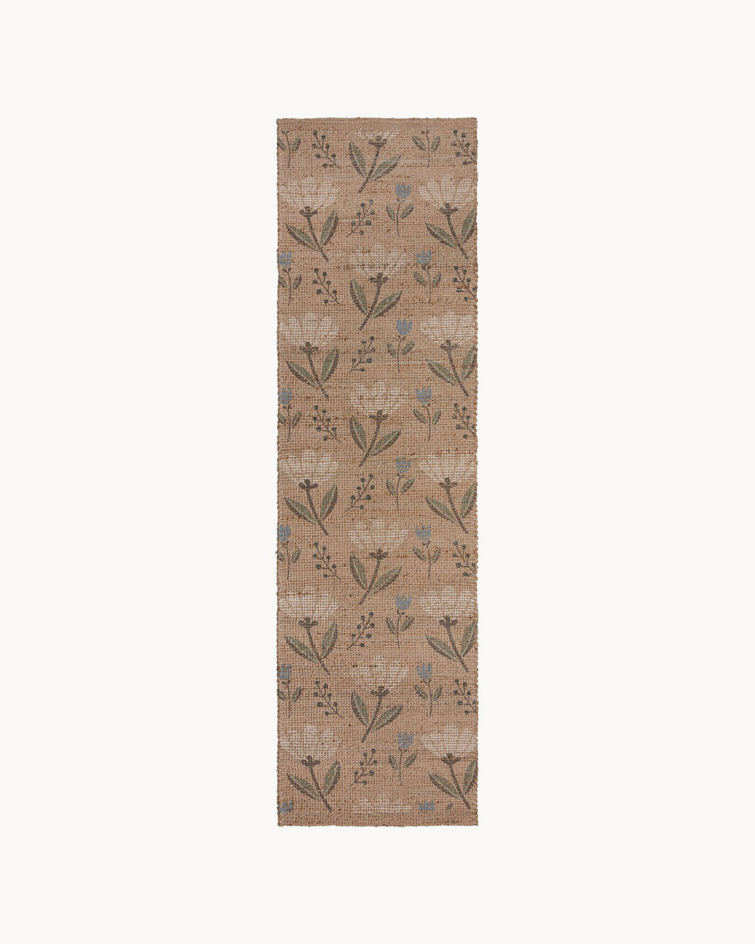 Runner florelae in juta Arriana