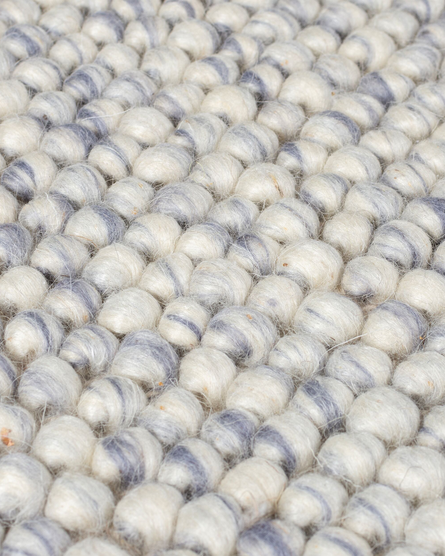 Tappeto in lana Minerals, blu