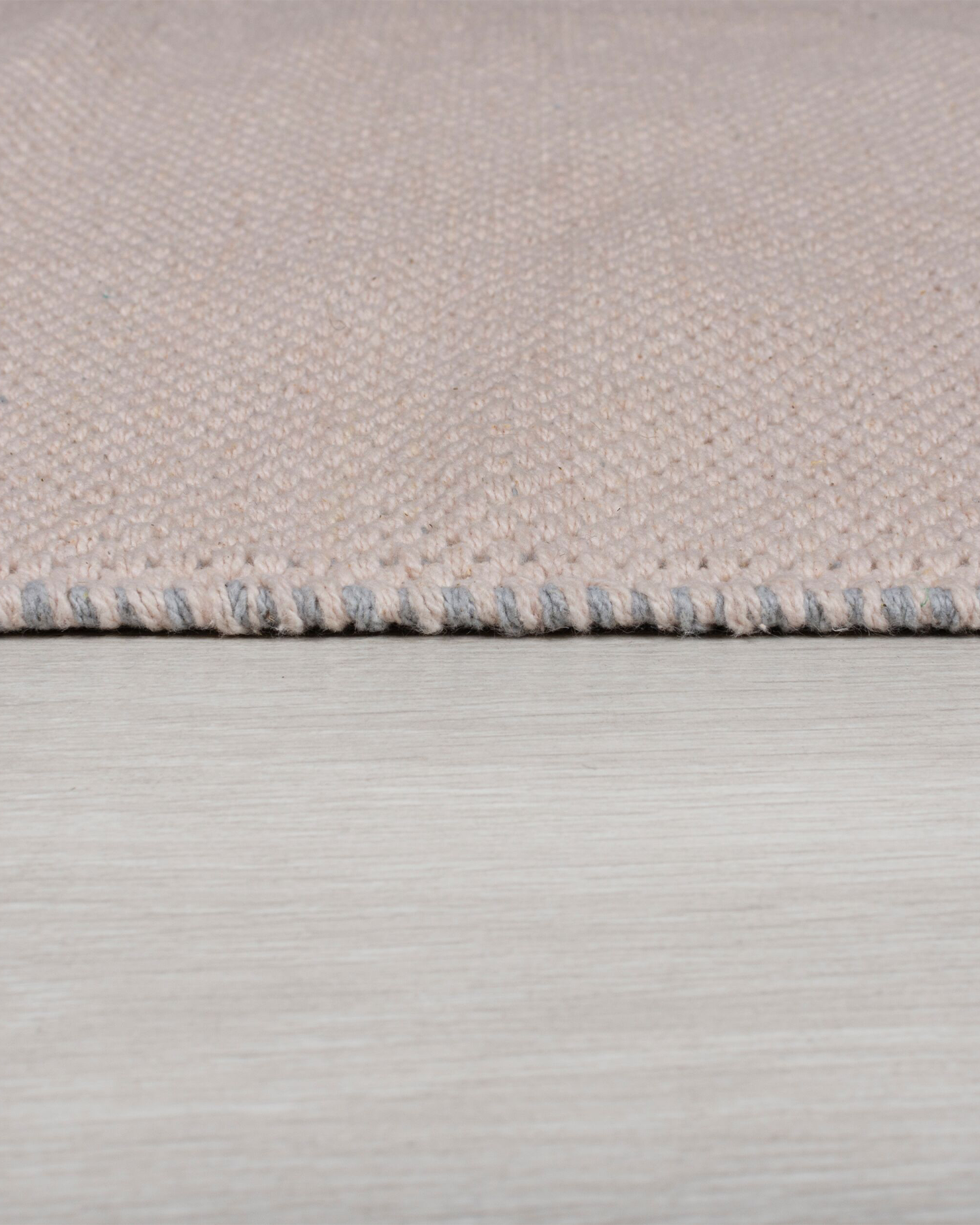 Tappeto reversibile in cotone pom pom, rosa