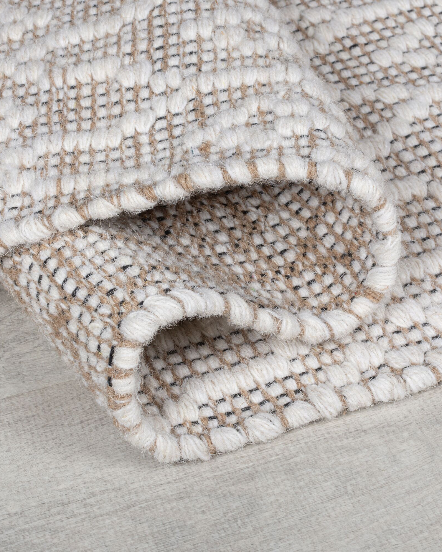 Tappeto in lana Dream, naturale