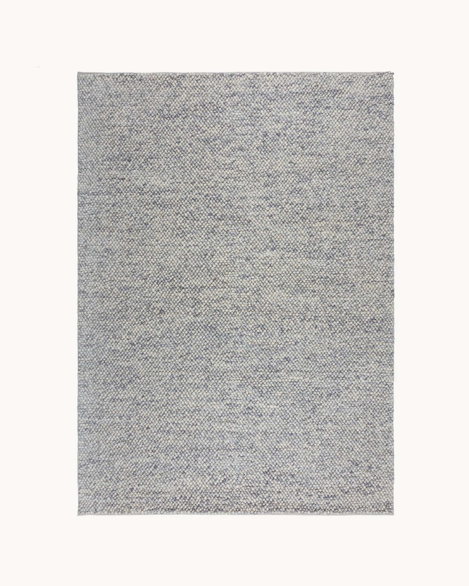 Tappeto in lana Minerals, blu