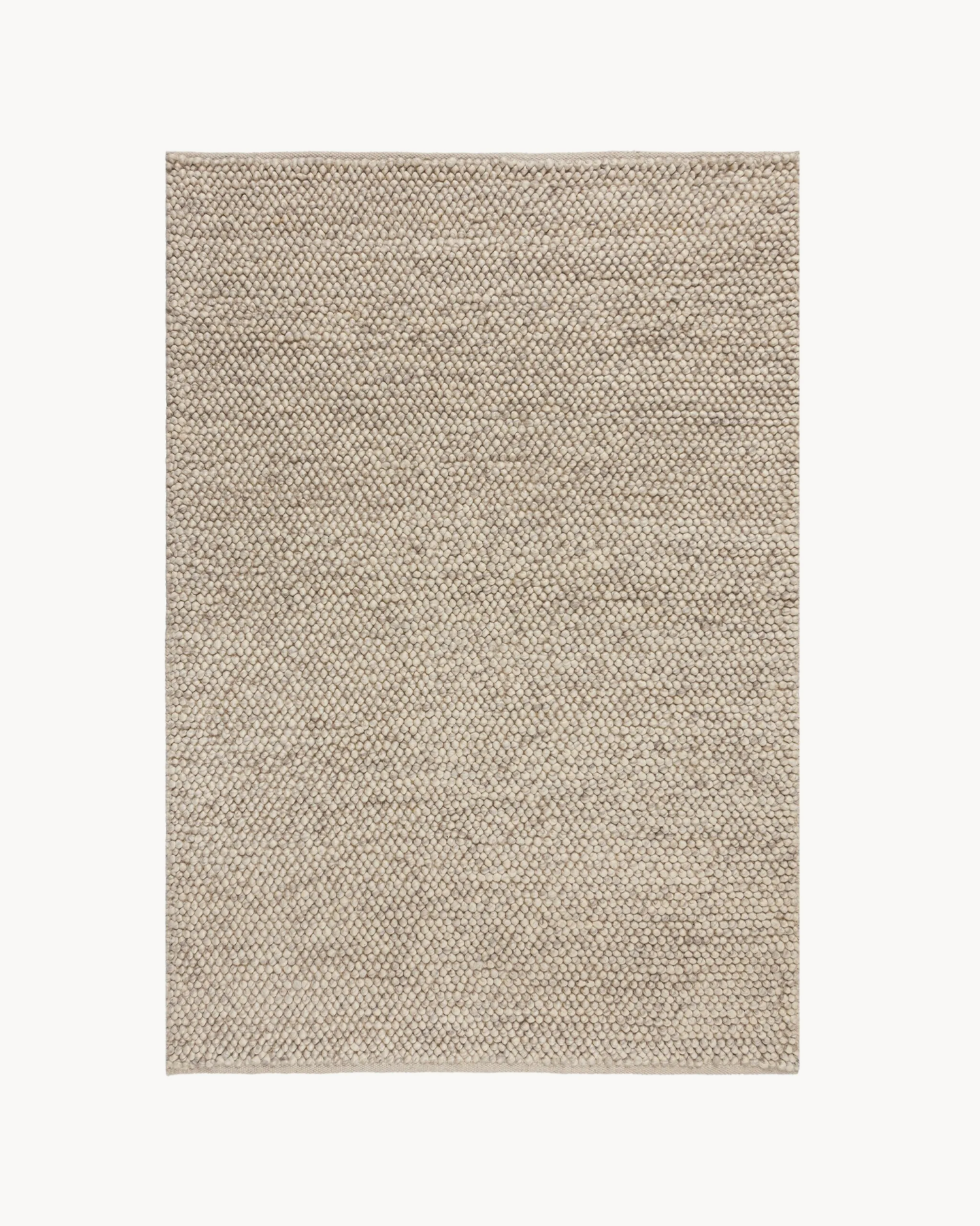 Tappeto in lana Minerals, naturale