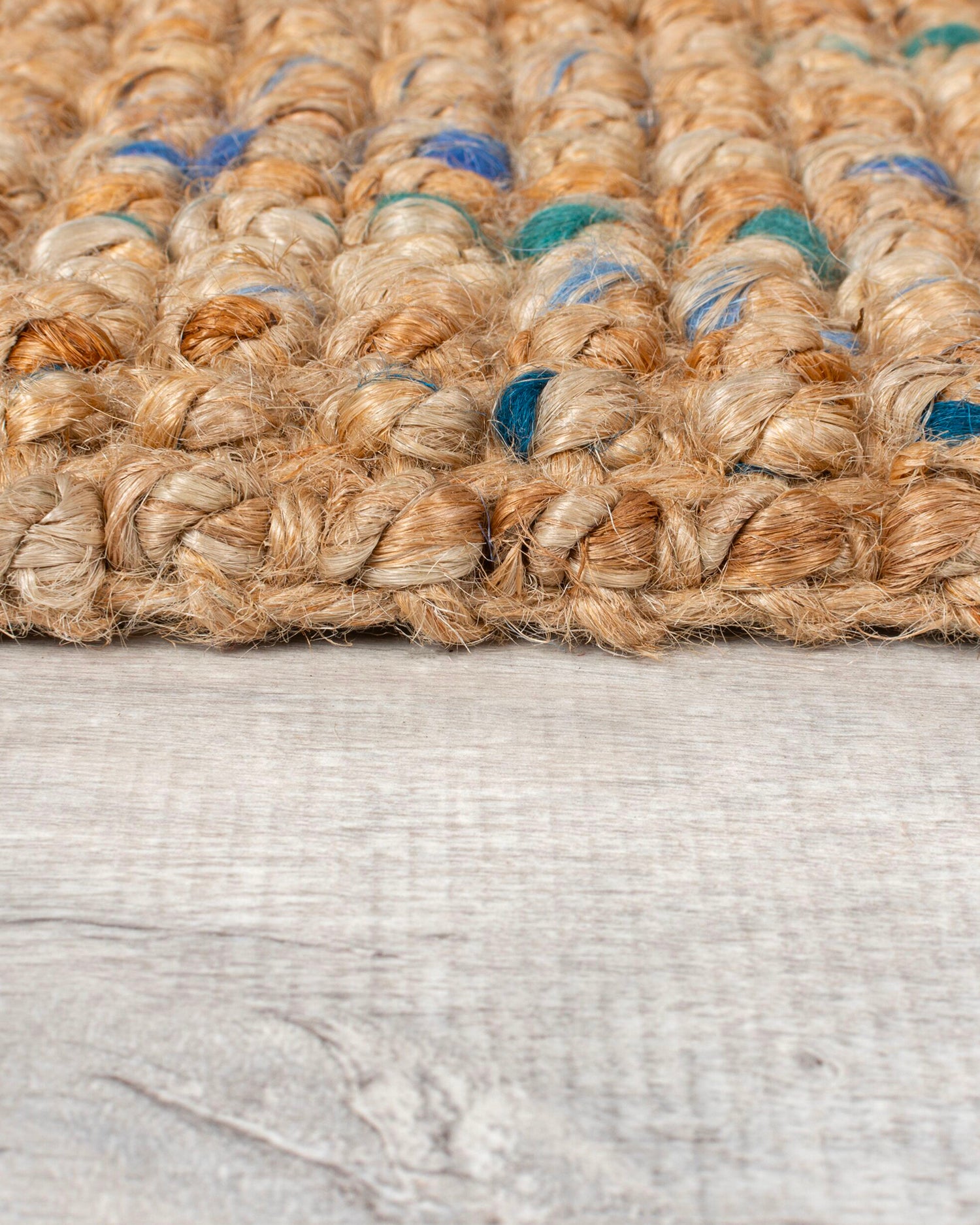 Tappeto fatto a mano in juta bouclé Neutral