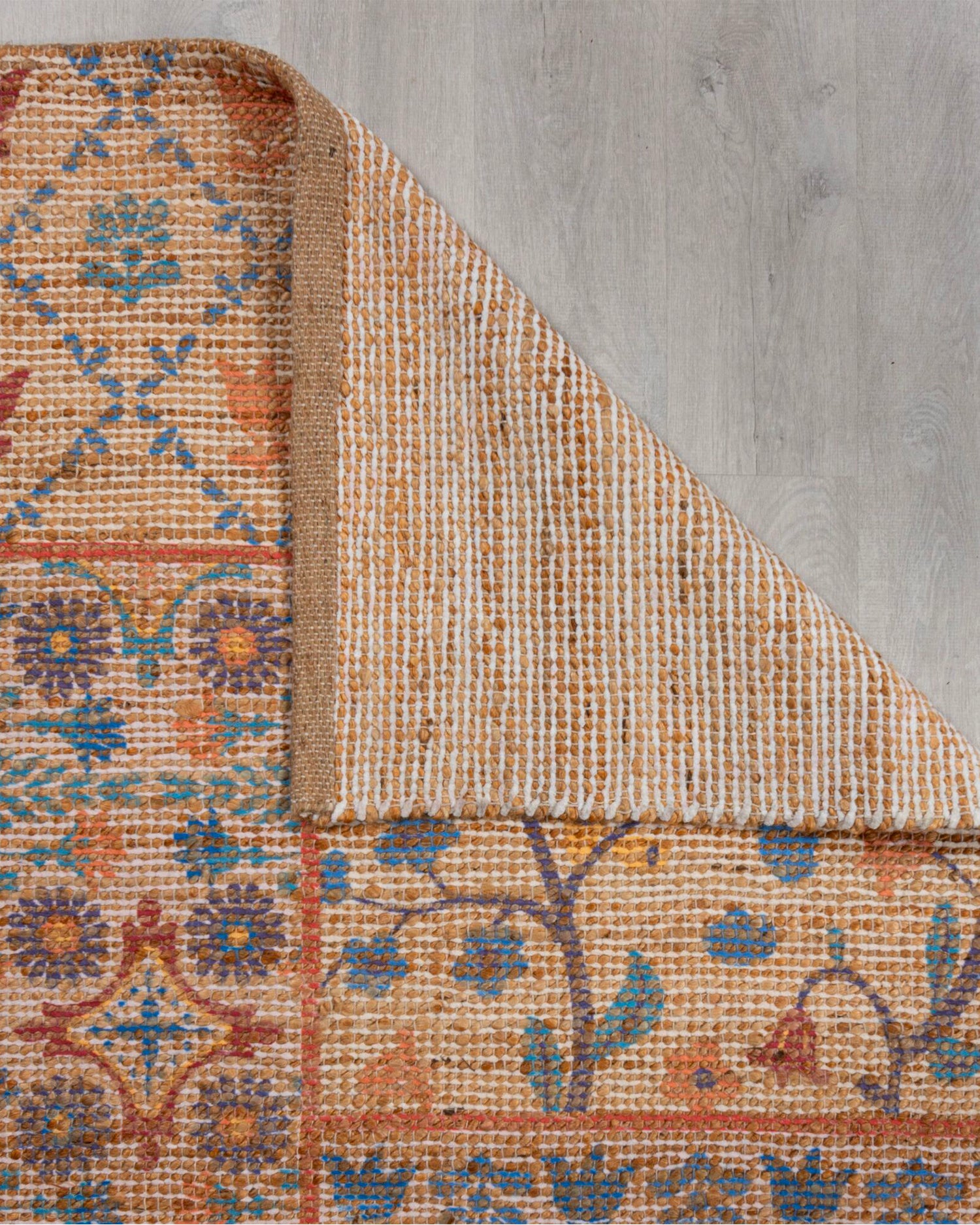 Tappeto patchwork in juta Taylor