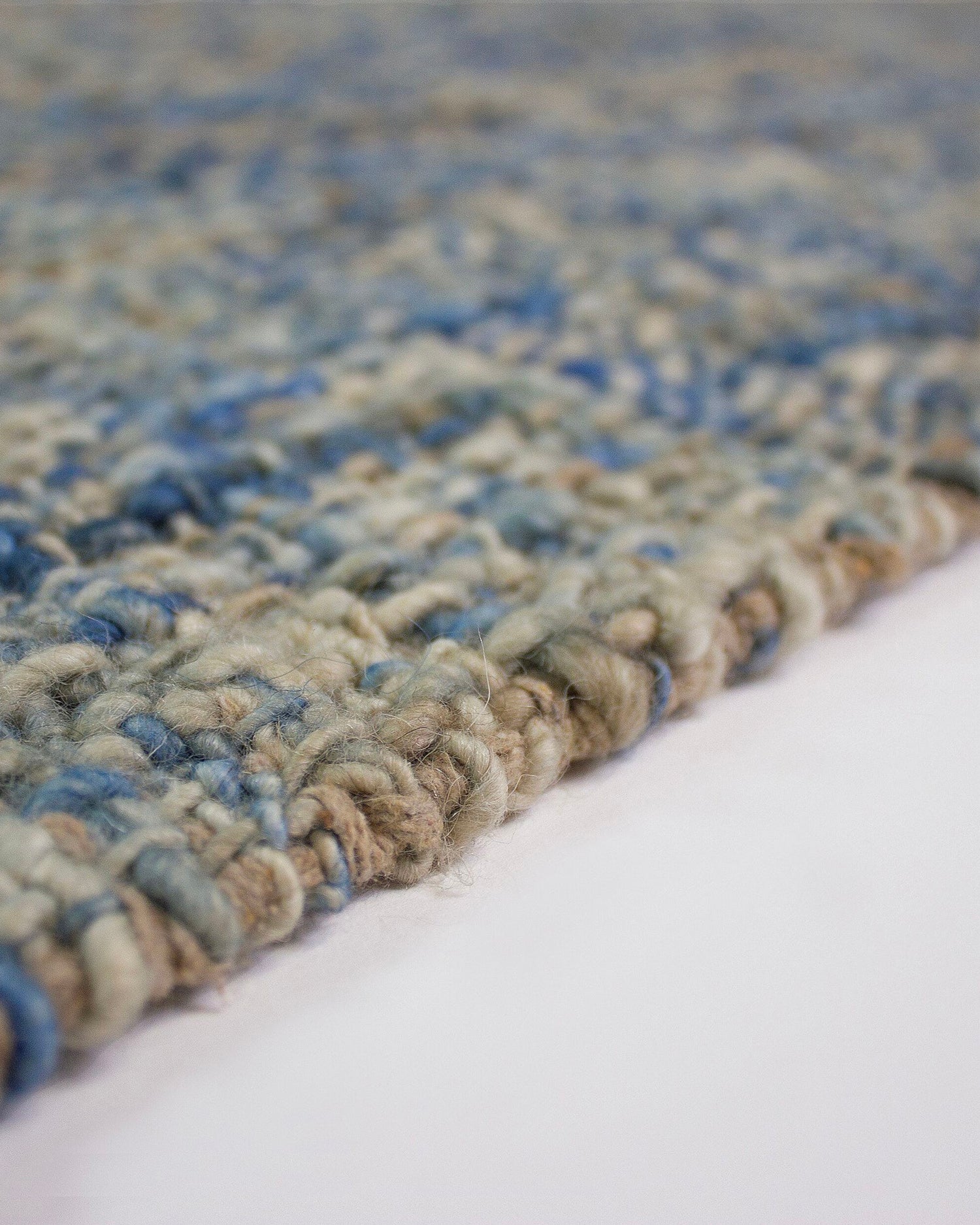 Tappeto fatto a mano in lana Heather