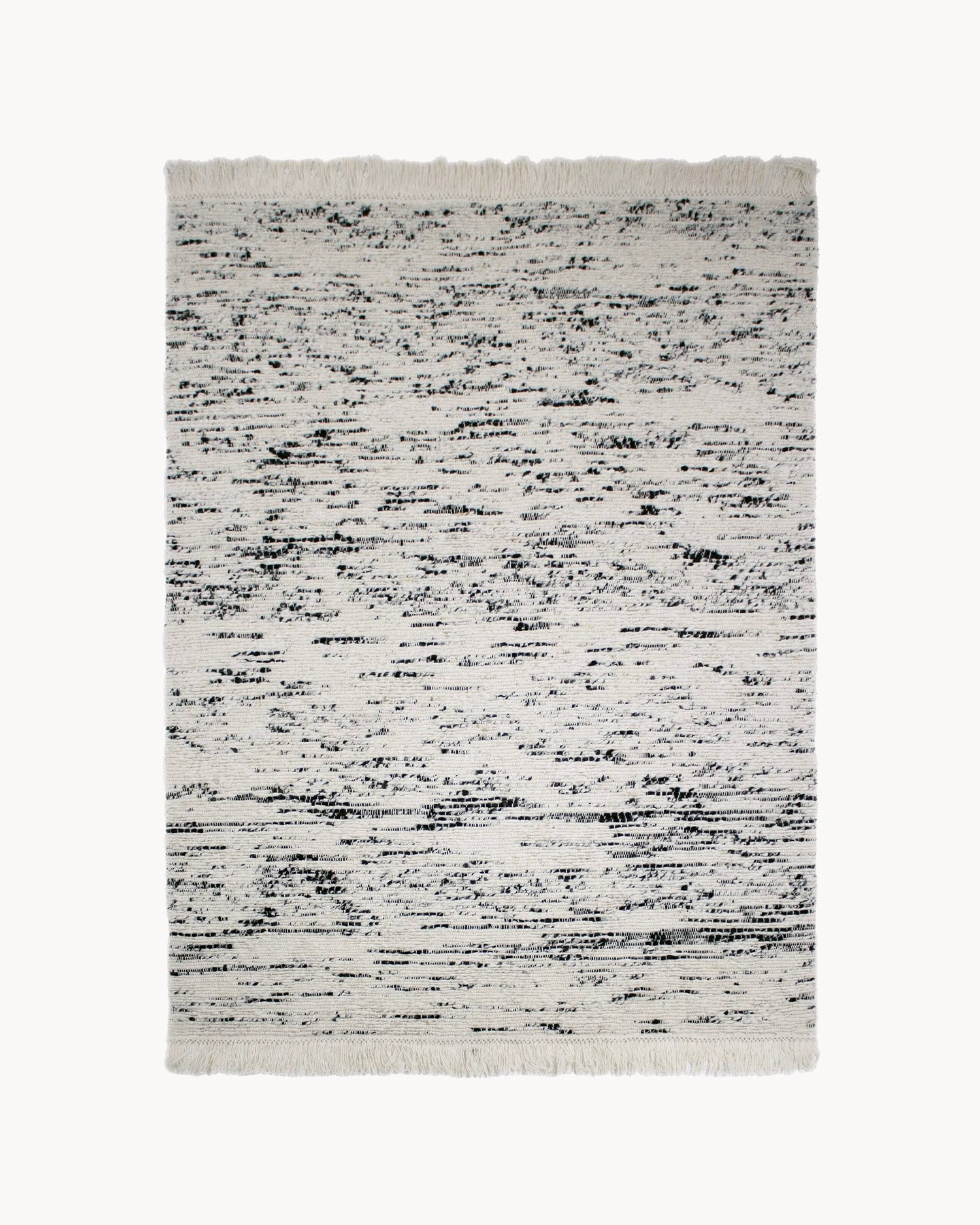 Tappeto fatto a mano in lana Ellsa