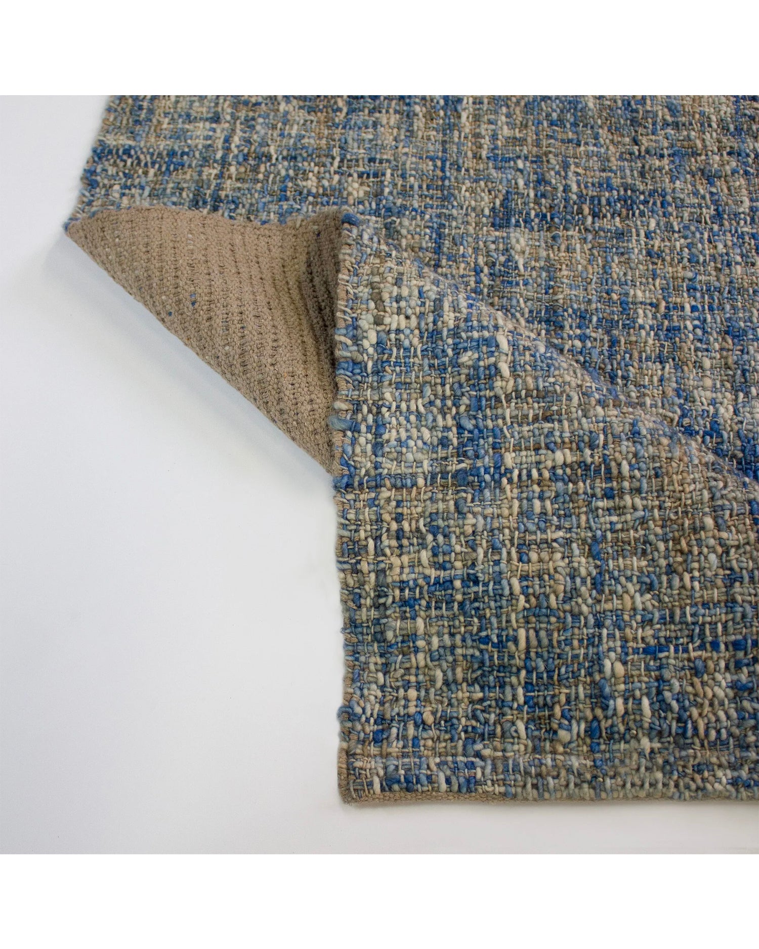Tappeto fatto a mano in lana Heather