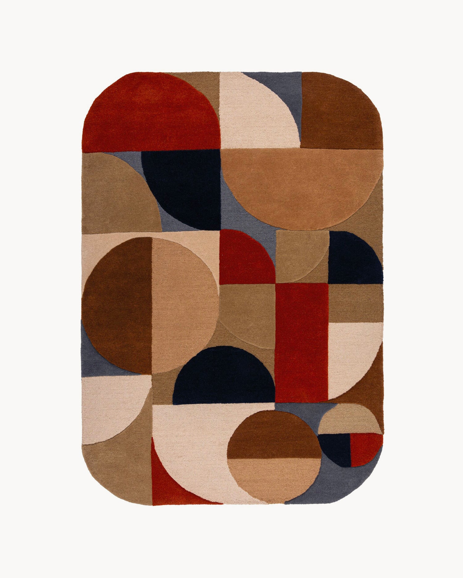 Tappeto fatto a mano in lana Mia Arch