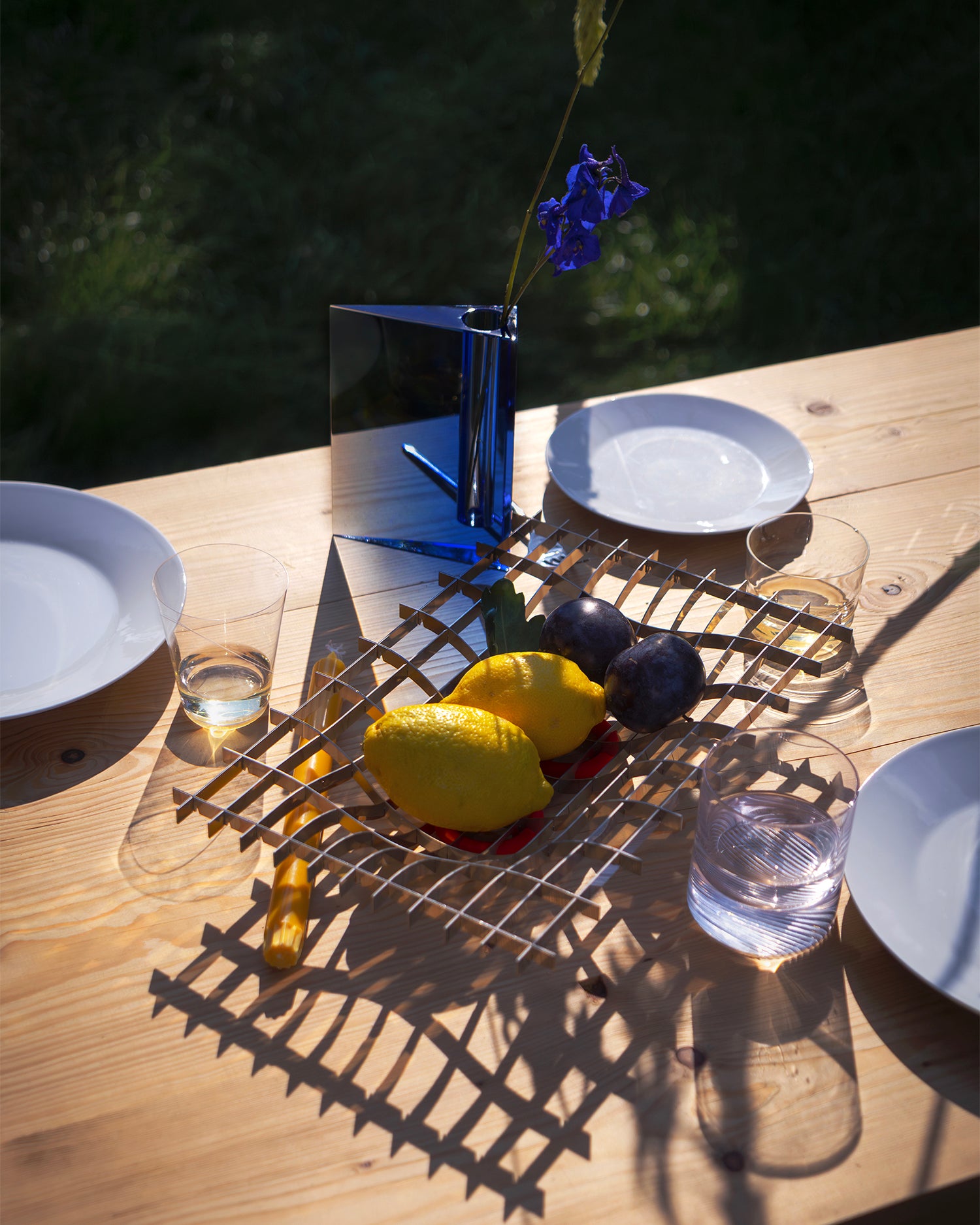 Vaso in cristallo realizzato a mano Wedge