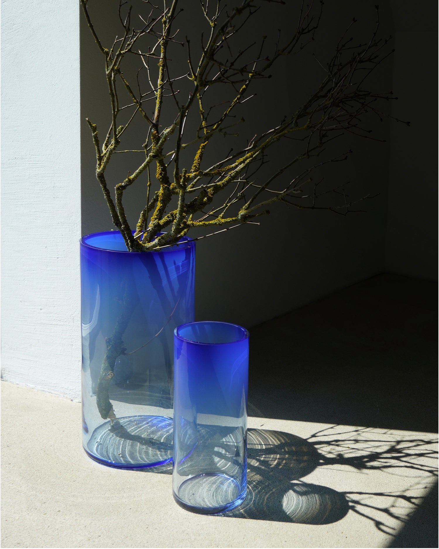 Vaso in vetro soffiato Rise