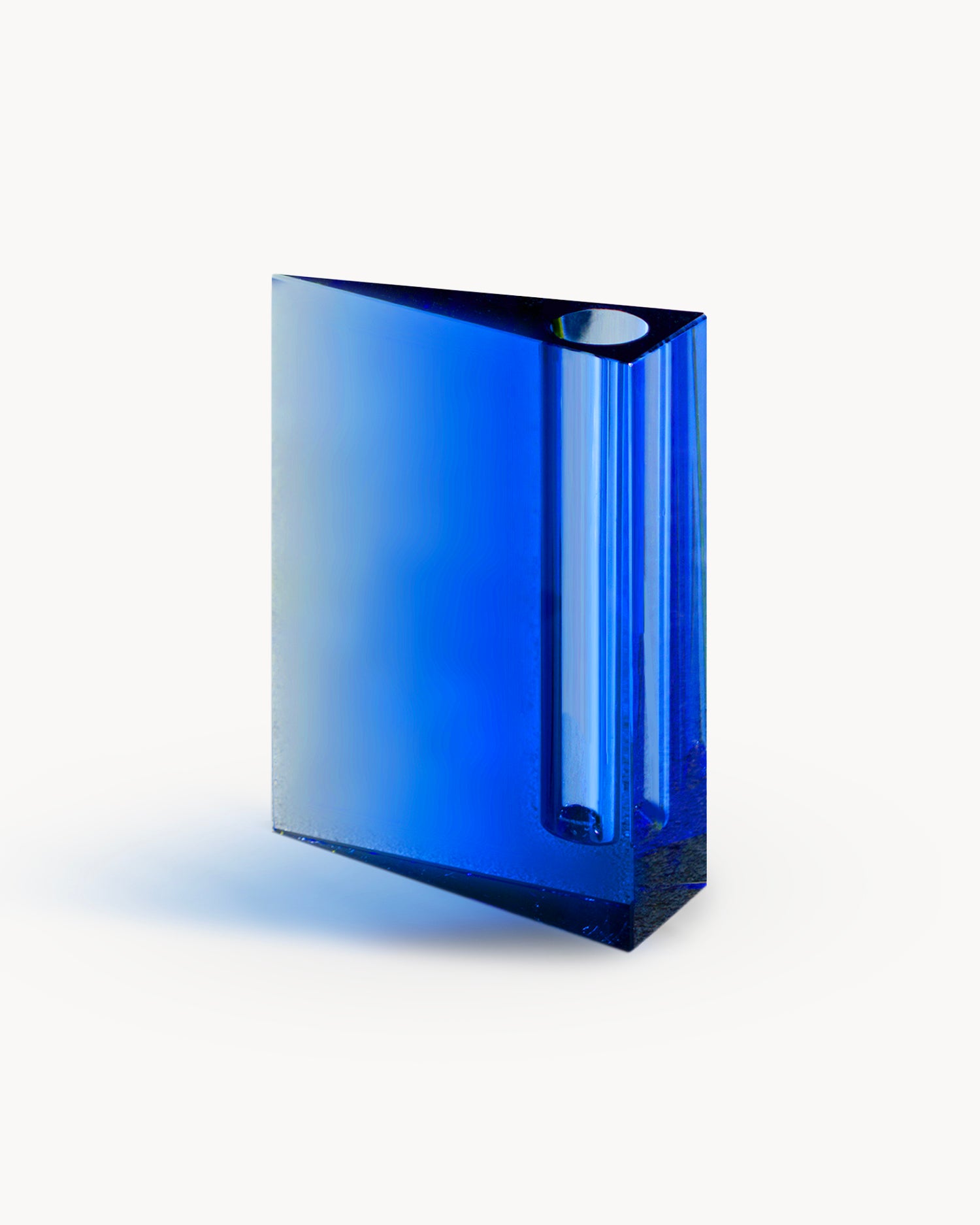 Vaso in cristallo realizzato a mano Wedge