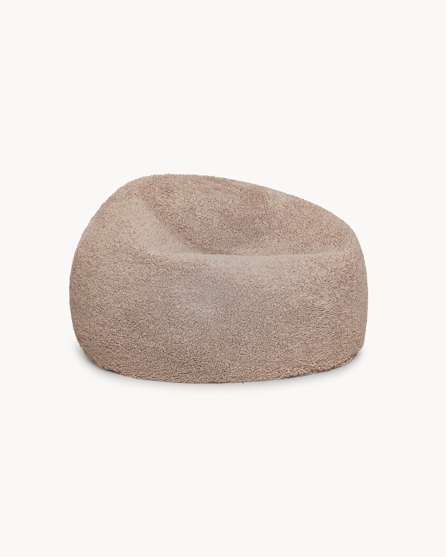 Pouf sacco per bambini in teddy